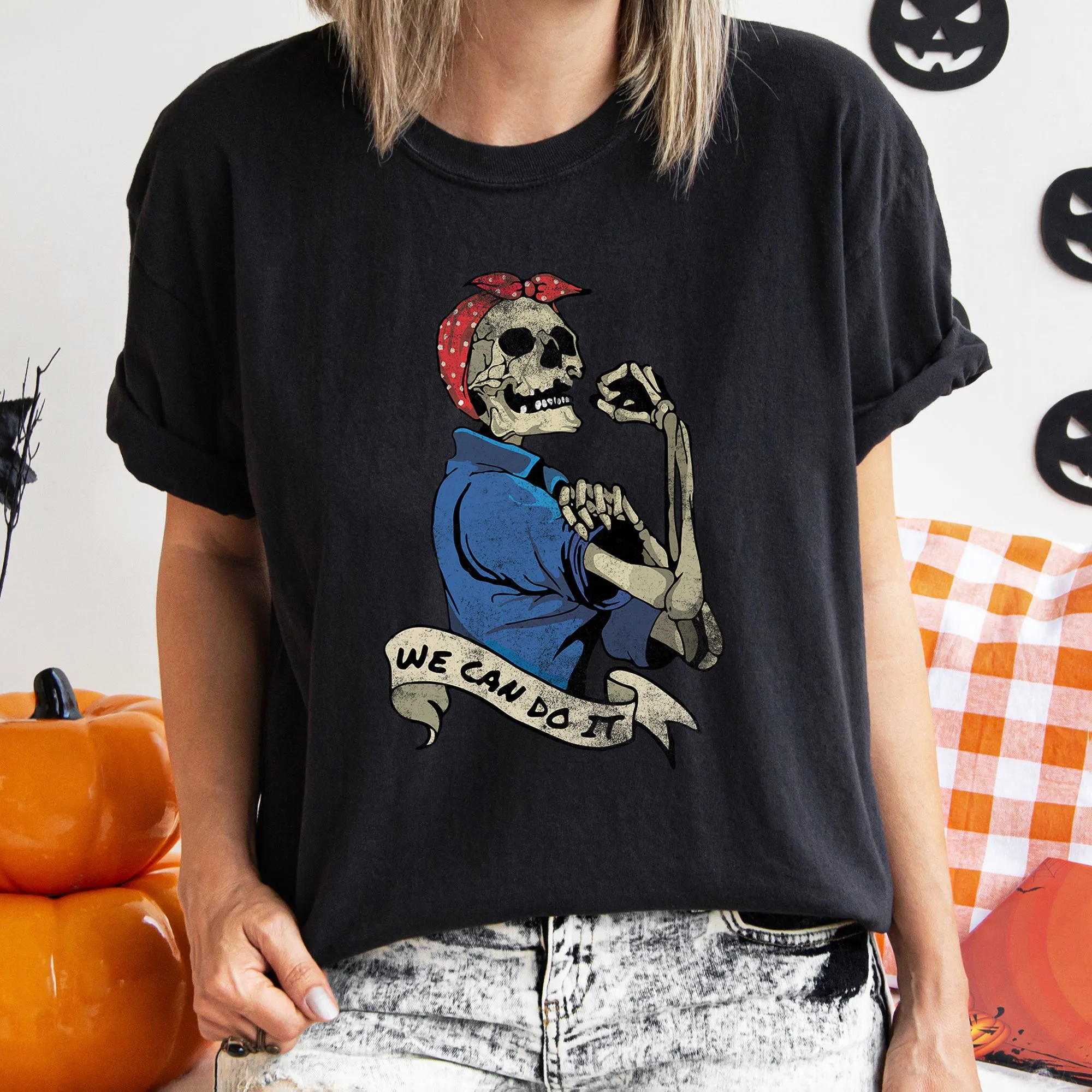 Rosie the Riveter We Can Do It Retro Halloween Comfort Colors Tshirt sold by Refinery Number One