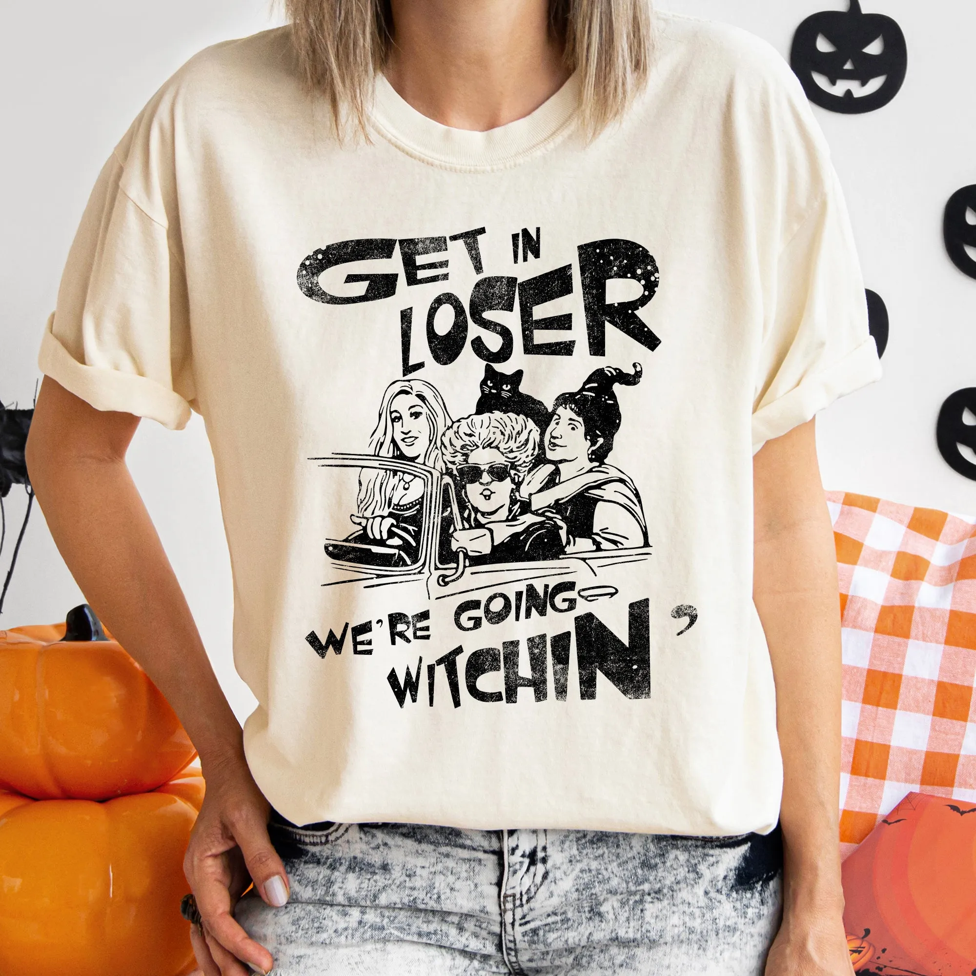 Going Witching Vintage Halloween Night Moonlit Spells Edition Comfort Colors Tee sold by Refinery Number One