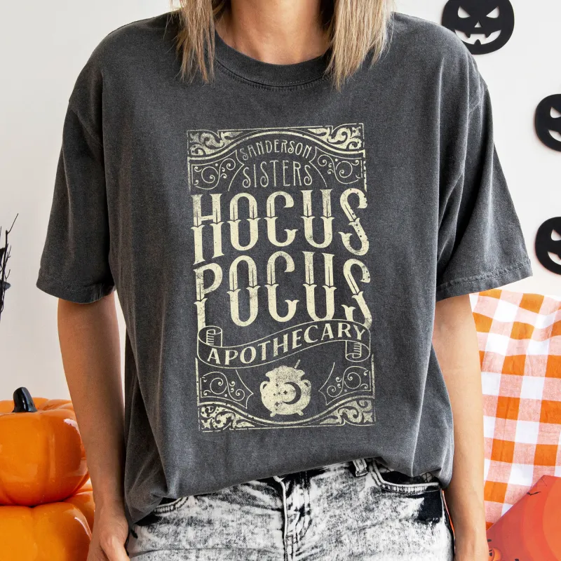 Hocus Pocus Vintage Halloween Comfort Colors Tshirt sold by Refinery Number One