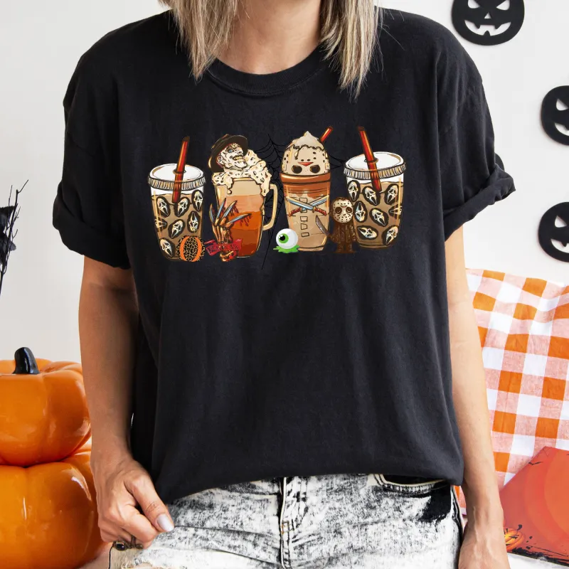 Skeleton Coffee Vintage Halloween Comfort Colors Tshirt sold by Refinery Number One