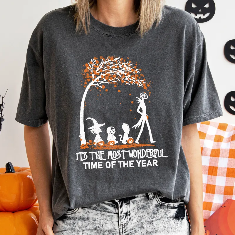 Orange Tree Retro Halloween Comfort Colors Tshirt sold by Refinery Number One