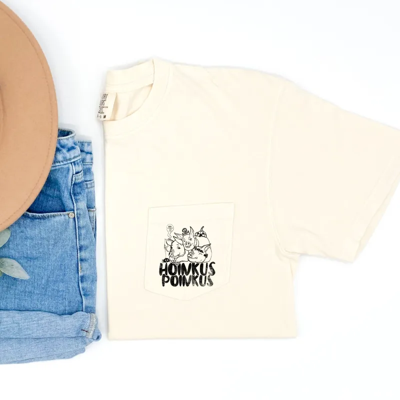 Hoinkus Poinkus Halloween Pocket Comfort Colors Tshirt sold by Refinery Number One