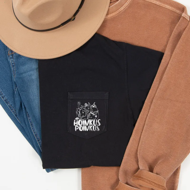 Hoinkus Poinkus Halloween Pocket Comfort Colors Tshirt sold by Refinery Number One