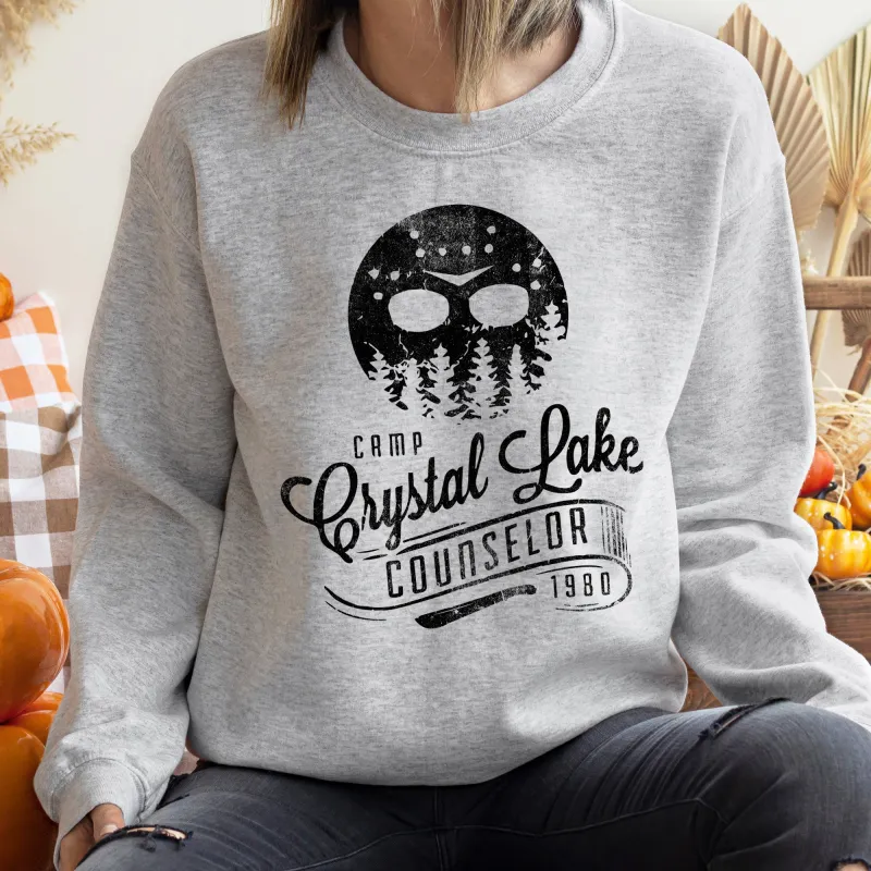 Crystal Lake Halloween Sweatshirt sold by Refinery Number One