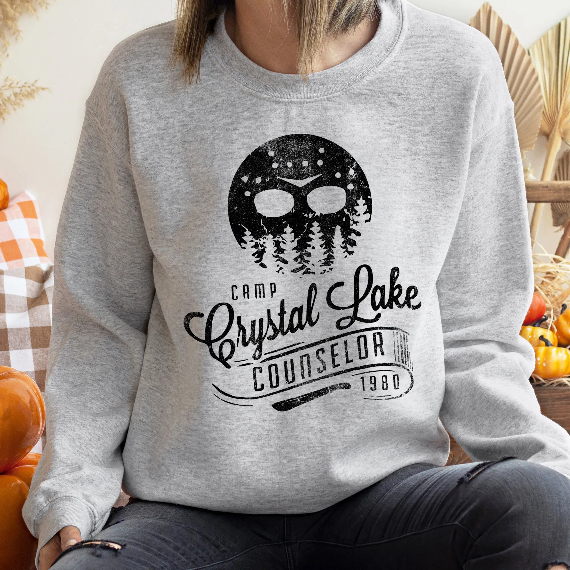 Crystal Lake Halloween Sweatshirt sold by Refinery Number One