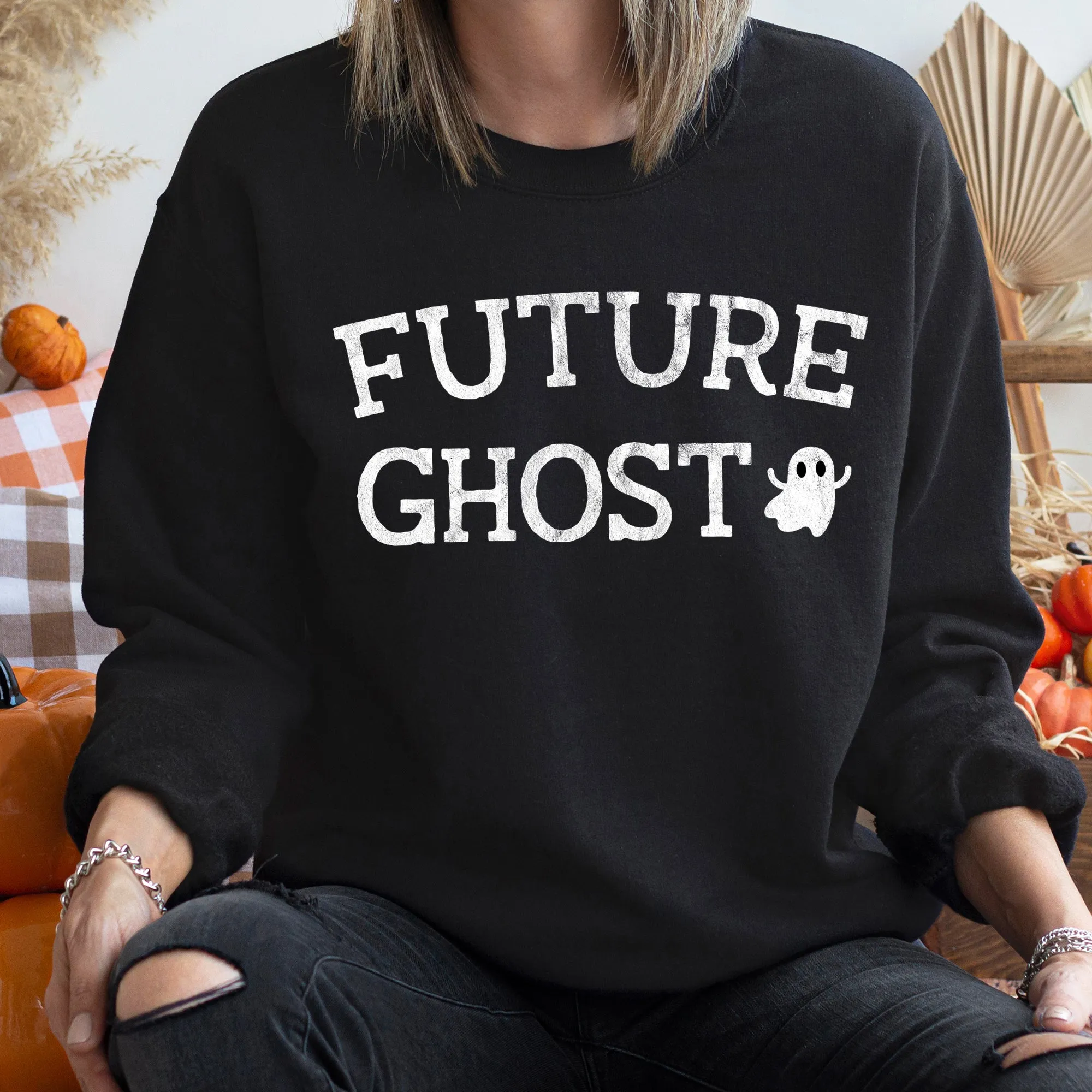 Future Ghost Vintage Halloween Sweatshirt sold by Refinery Number One