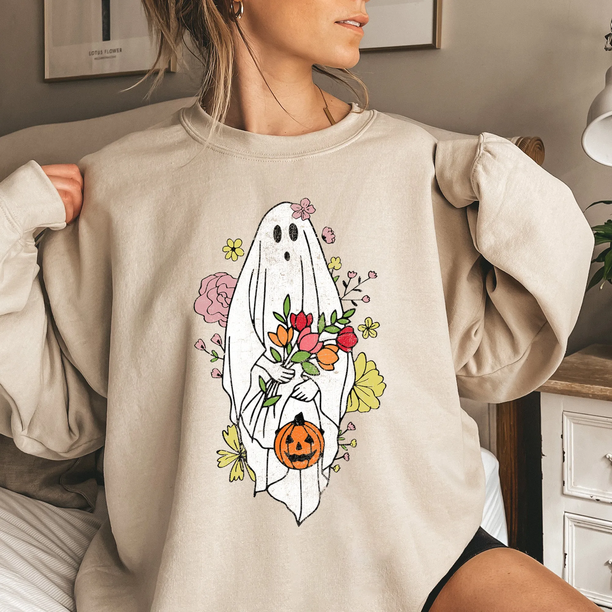 Ghost Bride Halloween Sweatshirt sold by Refinery Number One