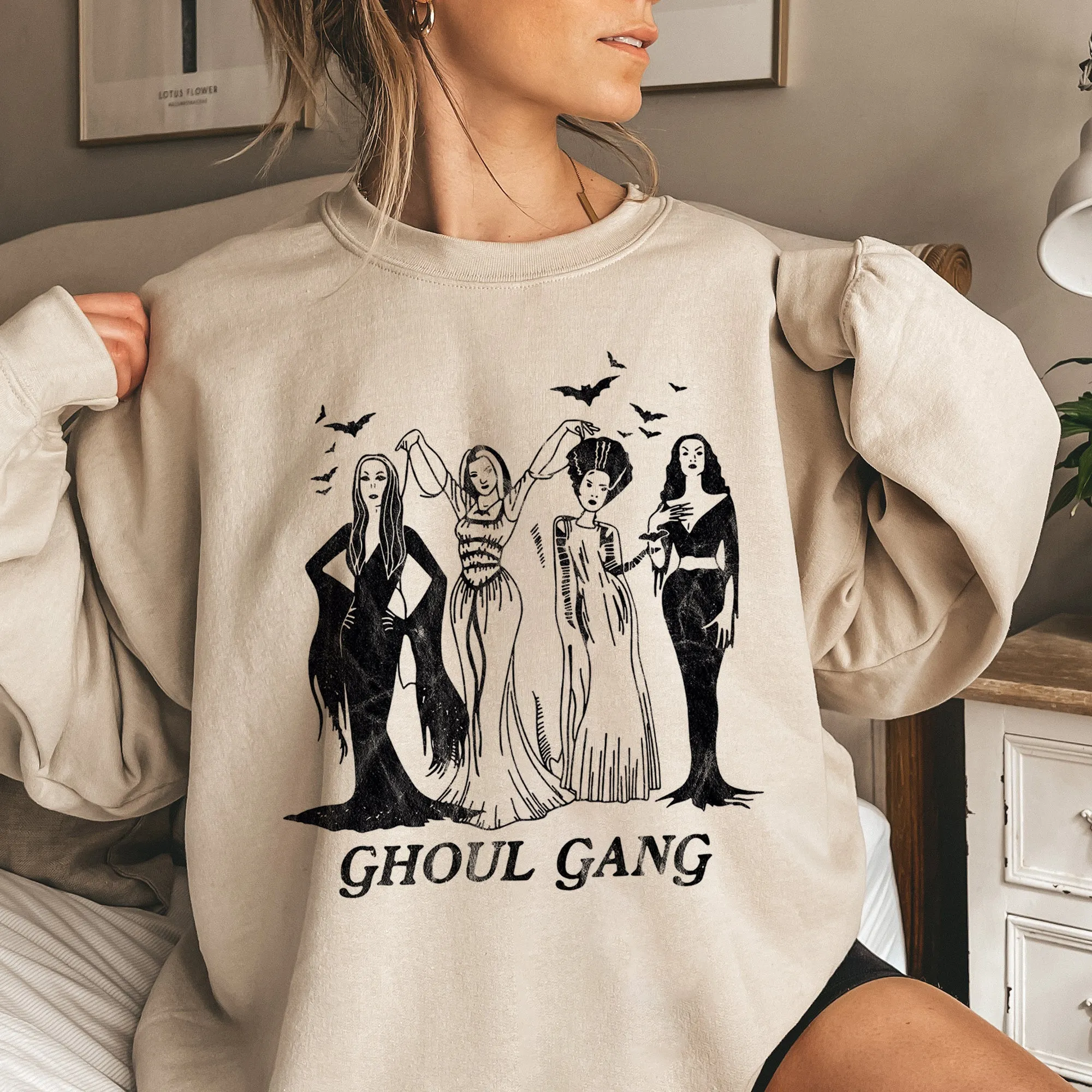 Ghoul Gang Halloween Sweatshirt sold by Refinery Number One