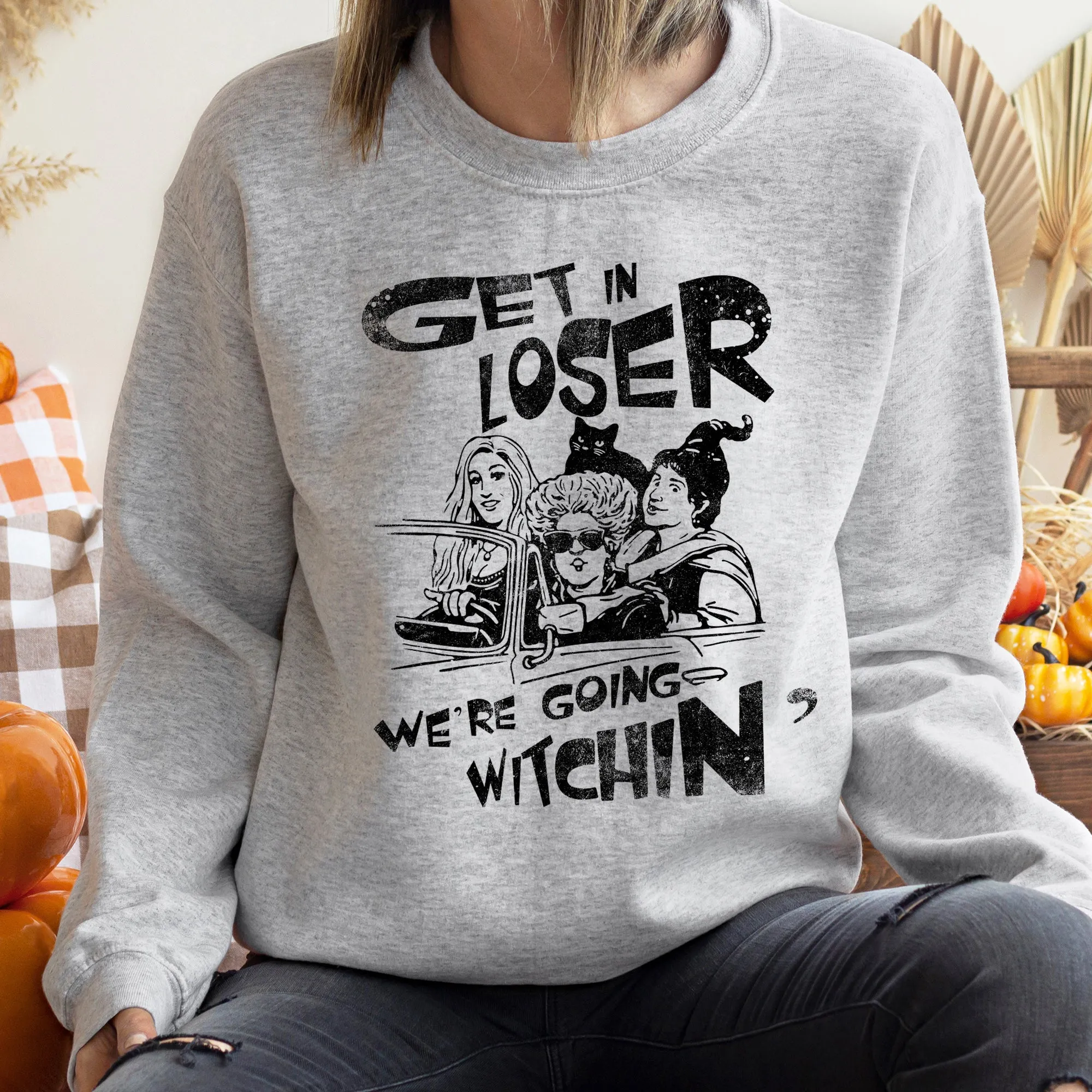 Going Witching Halloween Sweatshirt sold by Refinery Number One product image thumbnail 2