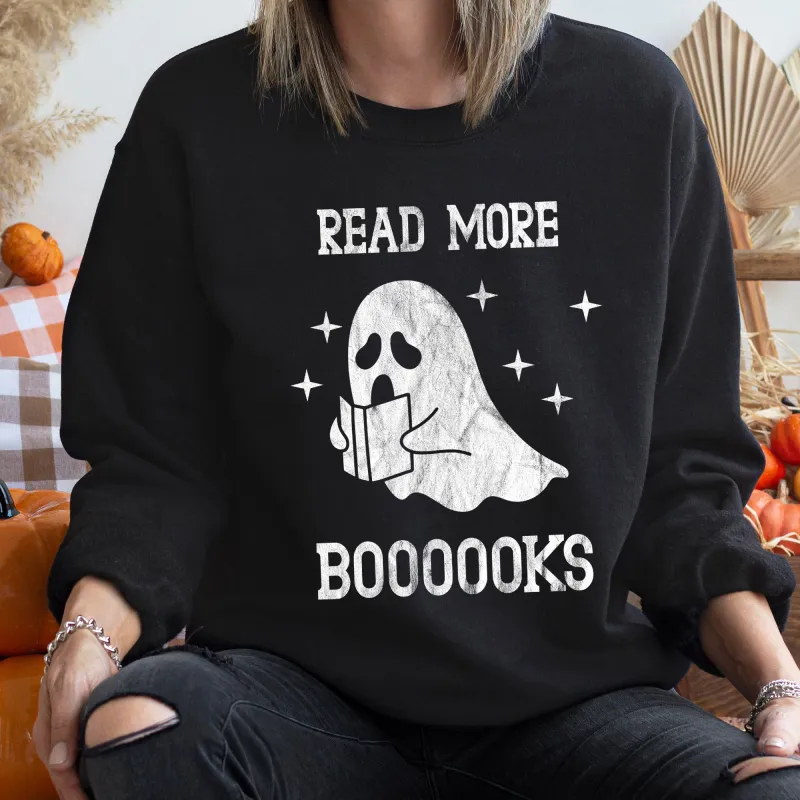 Read More Books Halloween Sweatshirt sold by Refinery Number One