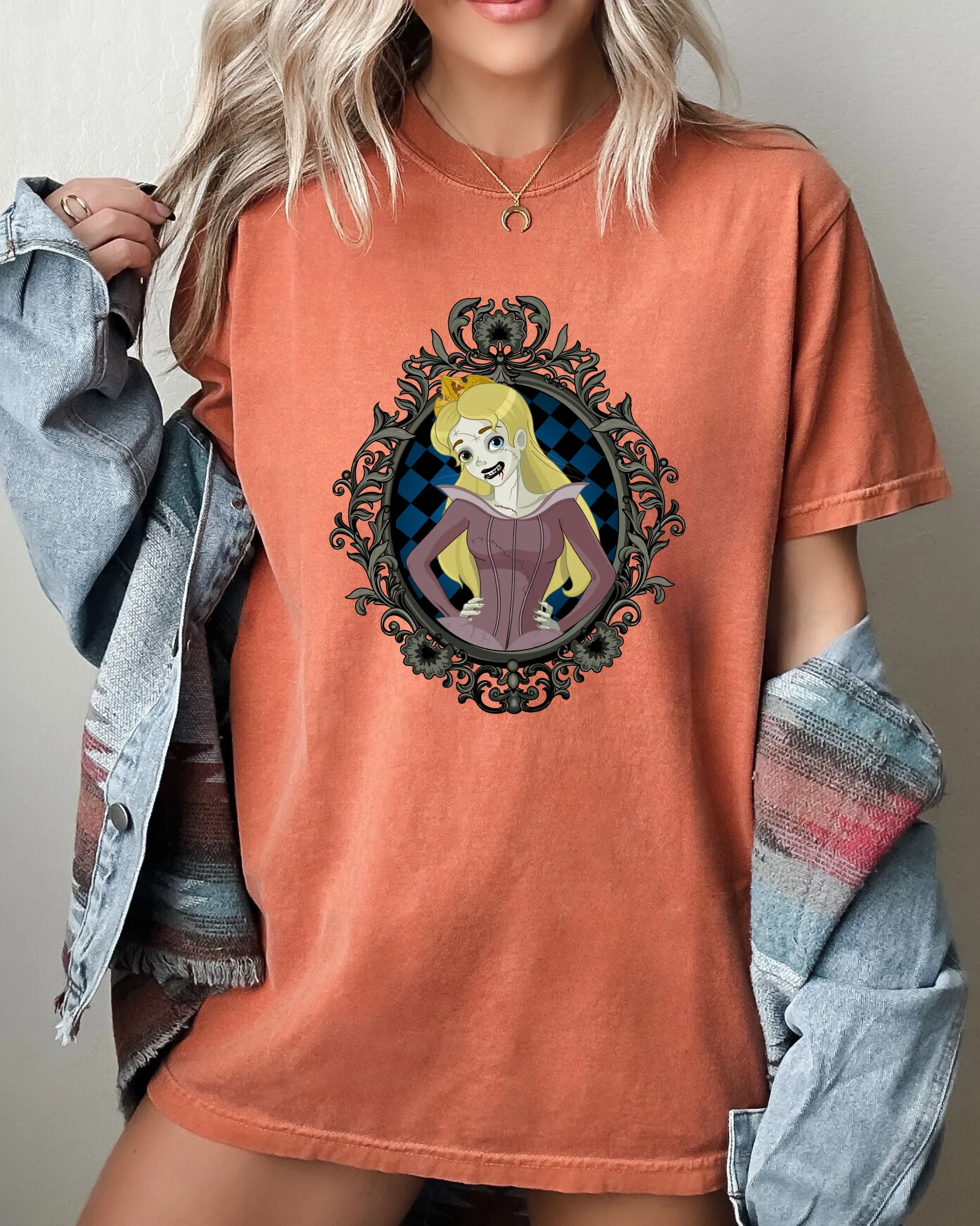 Sleeping Beauty, Princess, Skeleton, Funny, Witch, Aesthetic, Meme, Halloween, Spooky, Costume, Tshirt Comfort Colors T-Shirt sold by Refinery Number One product image thumbnail 2