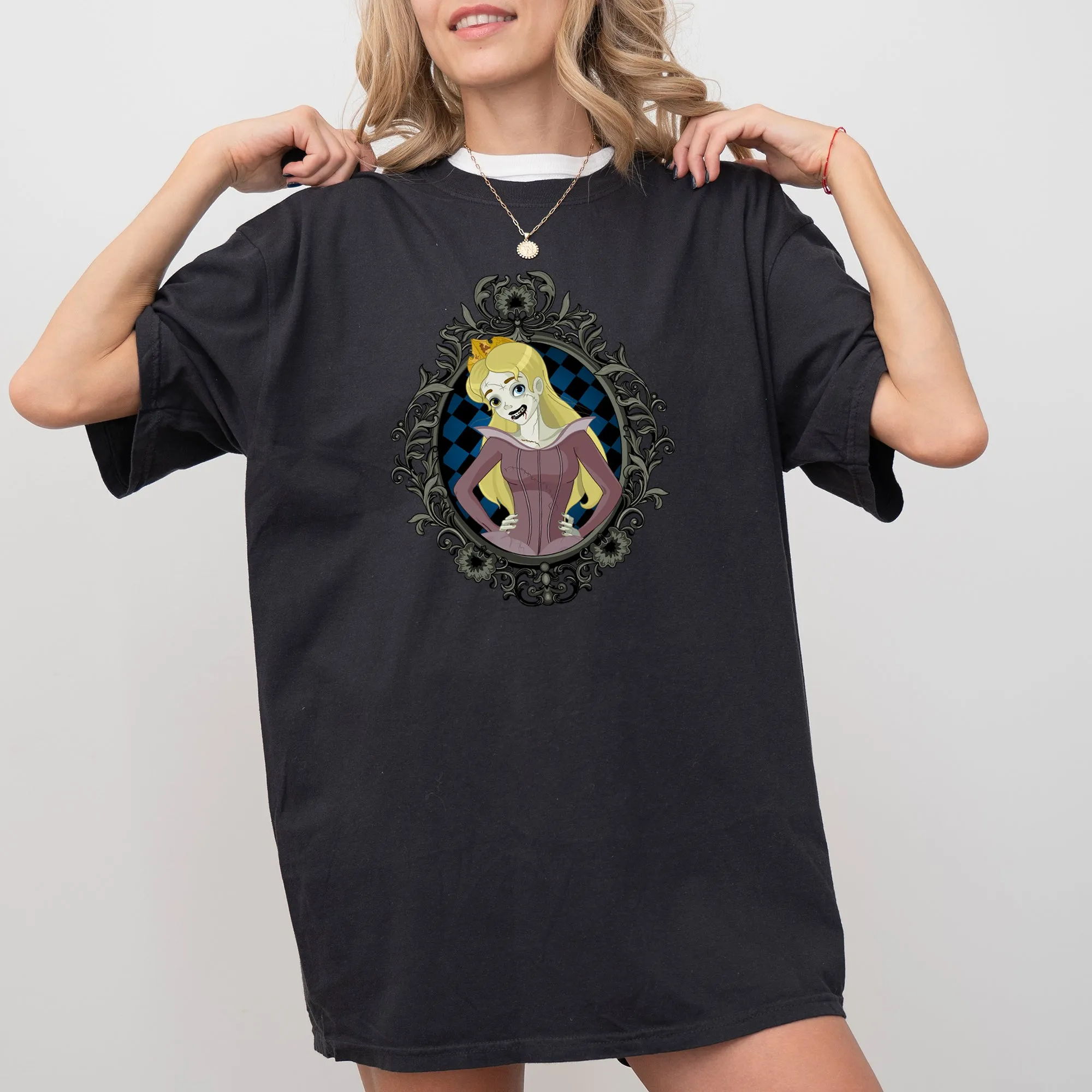 Sleeping Beauty, Princess, Skeleton, Funny, Witch, Aesthetic, Meme, Halloween, Spooky, Costume, Tshirt Comfort Colors T-Shirt sold by Refinery Number One product image thumbnail 3