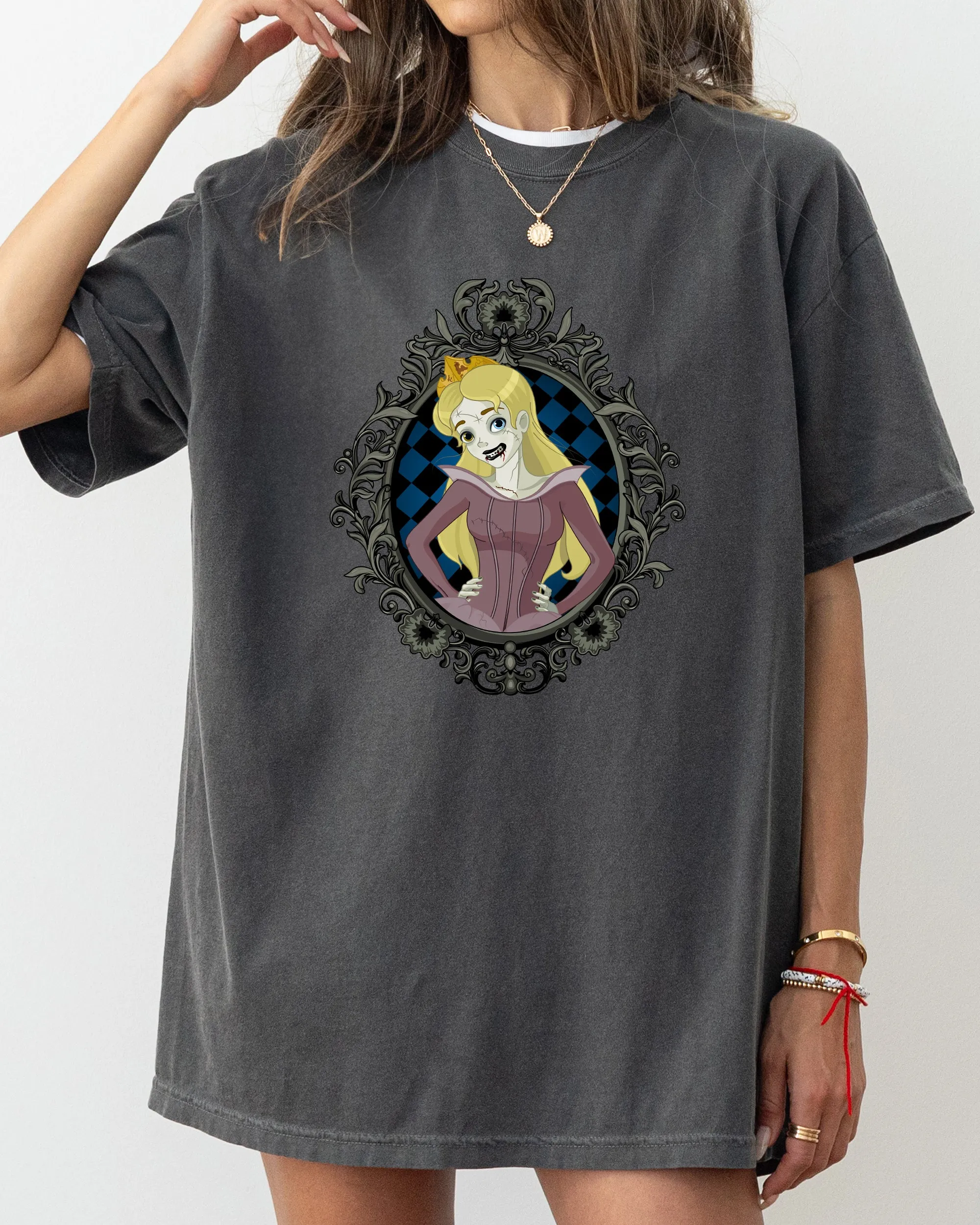Sleeping Beauty, Princess, Skeleton, Funny, Witch, Aesthetic, Meme, Halloween, Spooky, Costume, Tshirt Comfort Colors T-Shirt sold by Refinery Number One product image thumbnail 5