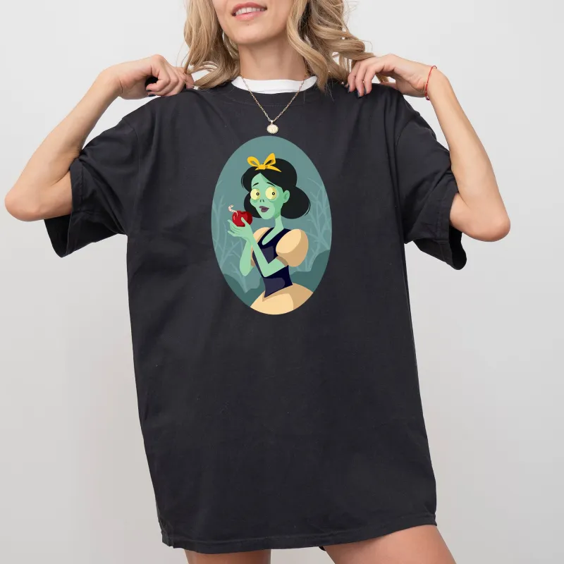 Snow White, Spooky Princess, Skeleton, Funny, Witch, Aesthetic, Meme, Halloween, Costume, Tshirt Comfort Colors T-Shirt made by Refinery Number One