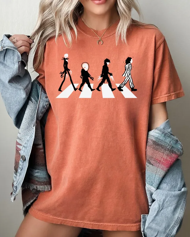 Burton Road, Skeleton, Funny, Ghost, Spooky, Witch, Aesthetic, Meme, Halloween, Costume, Tshirt Comfort Colors T-Shirt sold by Refinery Number One