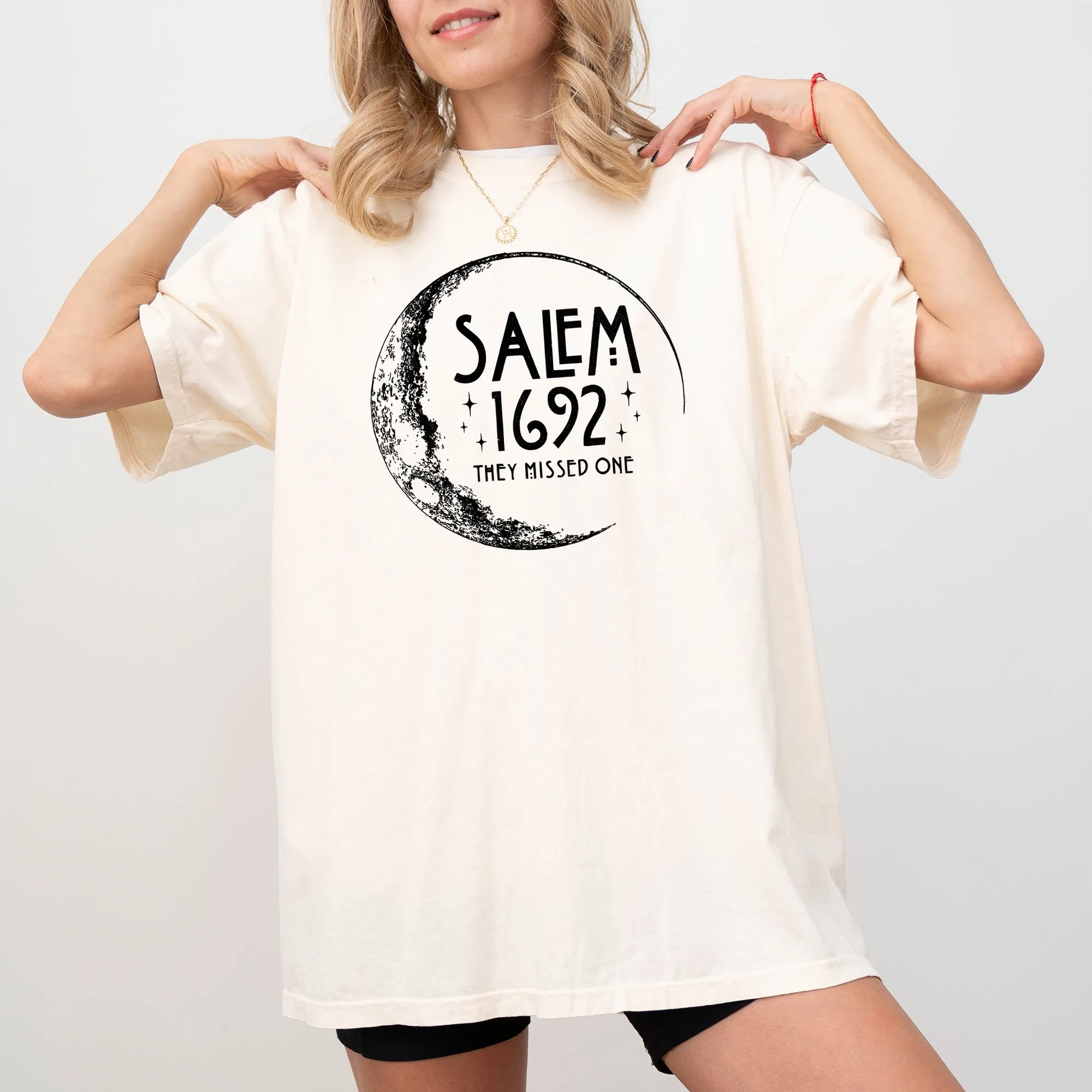 Salem, 1692, Skeleton, Funny, Spooky, Witch, Aesthetic, Meme, Halloween, Costume, Tshirt Comfort Colors T-Shirt sold by Refinery Number One product image thumbnail 3