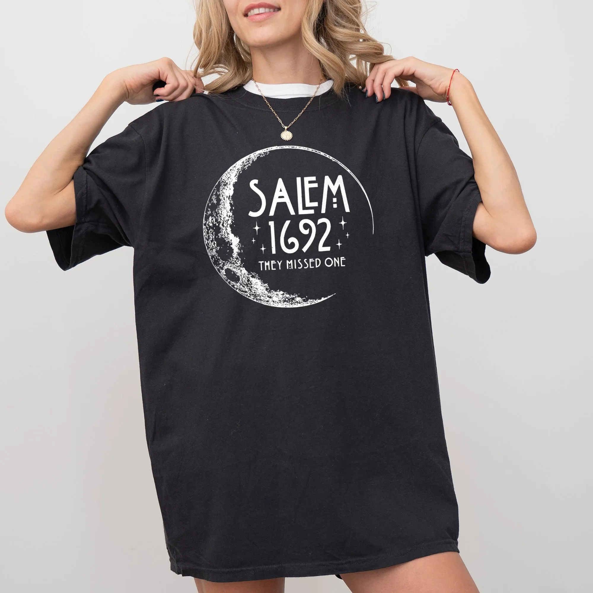 Salem, 1692, Skeleton, Funny, Spooky, Witch, Aesthetic, Meme, Halloween, Costume, Tshirt Comfort Colors T-Shirt sold by Refinery Number One product image thumbnail 4