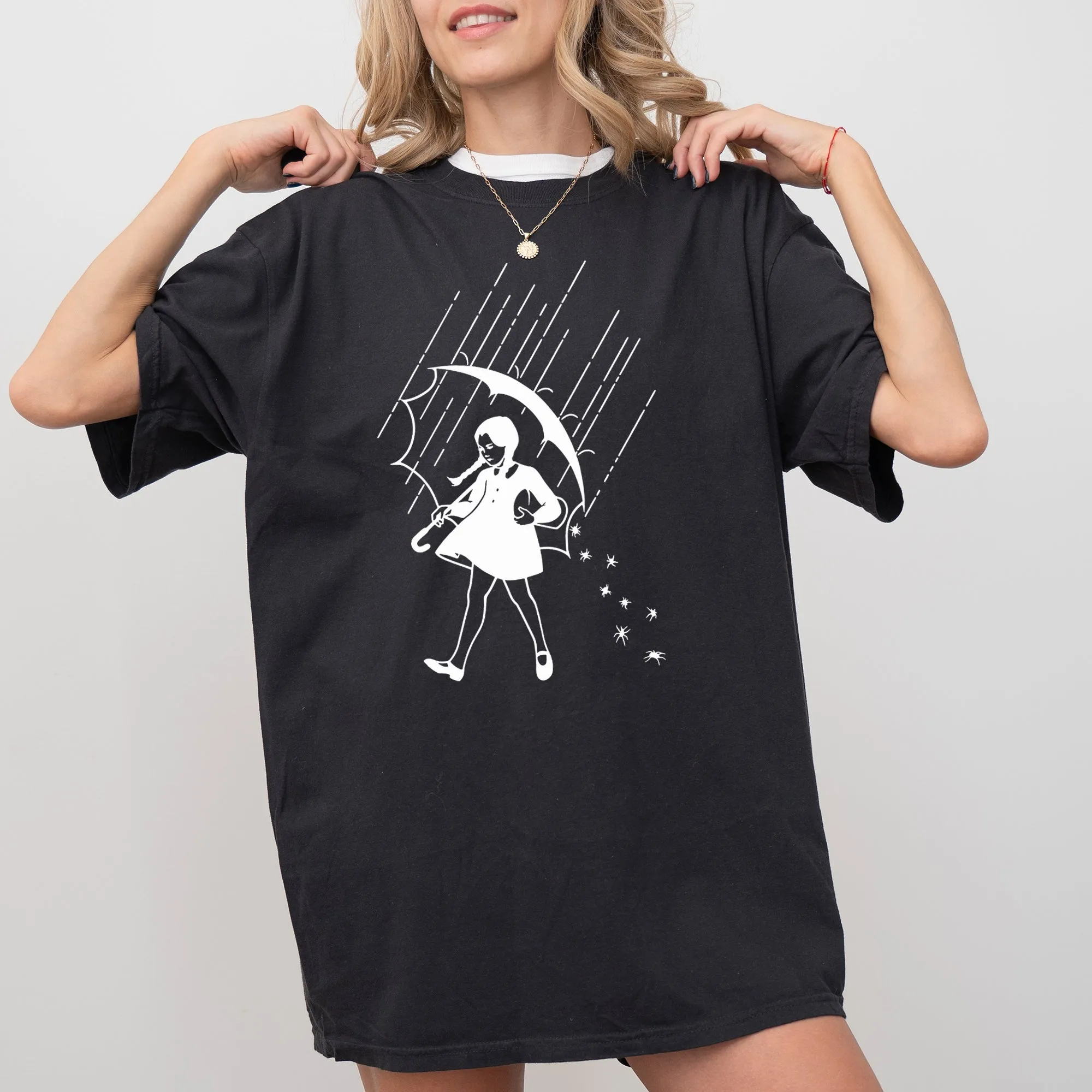 Wednesday, Skeleton, Ghost, Witch, Skull, Funny, Spooky, Aesthetic, Meme, Halloween, Costume, Tshirt Comfort Colors T-Shirt sold by Refinery Number One product image thumbnail 3