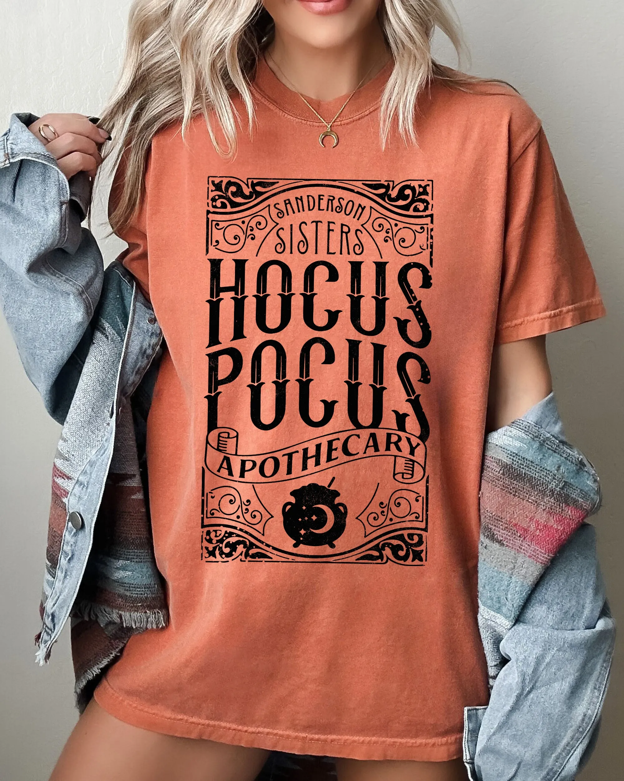 Hocus Pocus Apothecary, Skeleton, Witch, Skull, Funny, Spooky, Aesthetic, Meme, Halloween, Costume, Tshirt Comfort Colors T-Shirt sold by Refinery Number One product image thumbnail 3