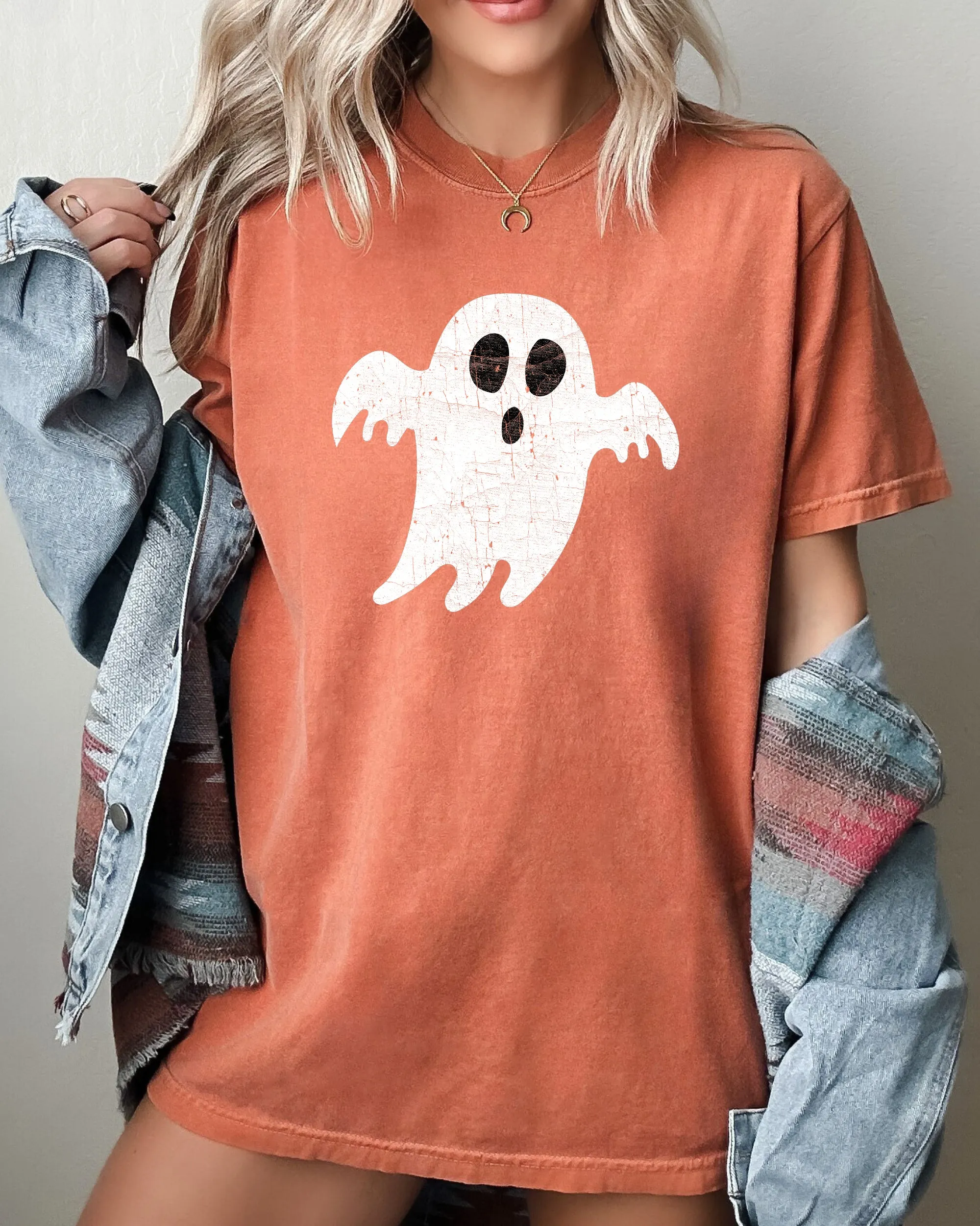 Spooky Ghost, Skeleton, Witch, Skull, Spooky, Aesthetic, Meme, Halloween, Costume, Tshirt Comfort Colors T-Shirt sold by Refinery Number One product image thumbnail 3