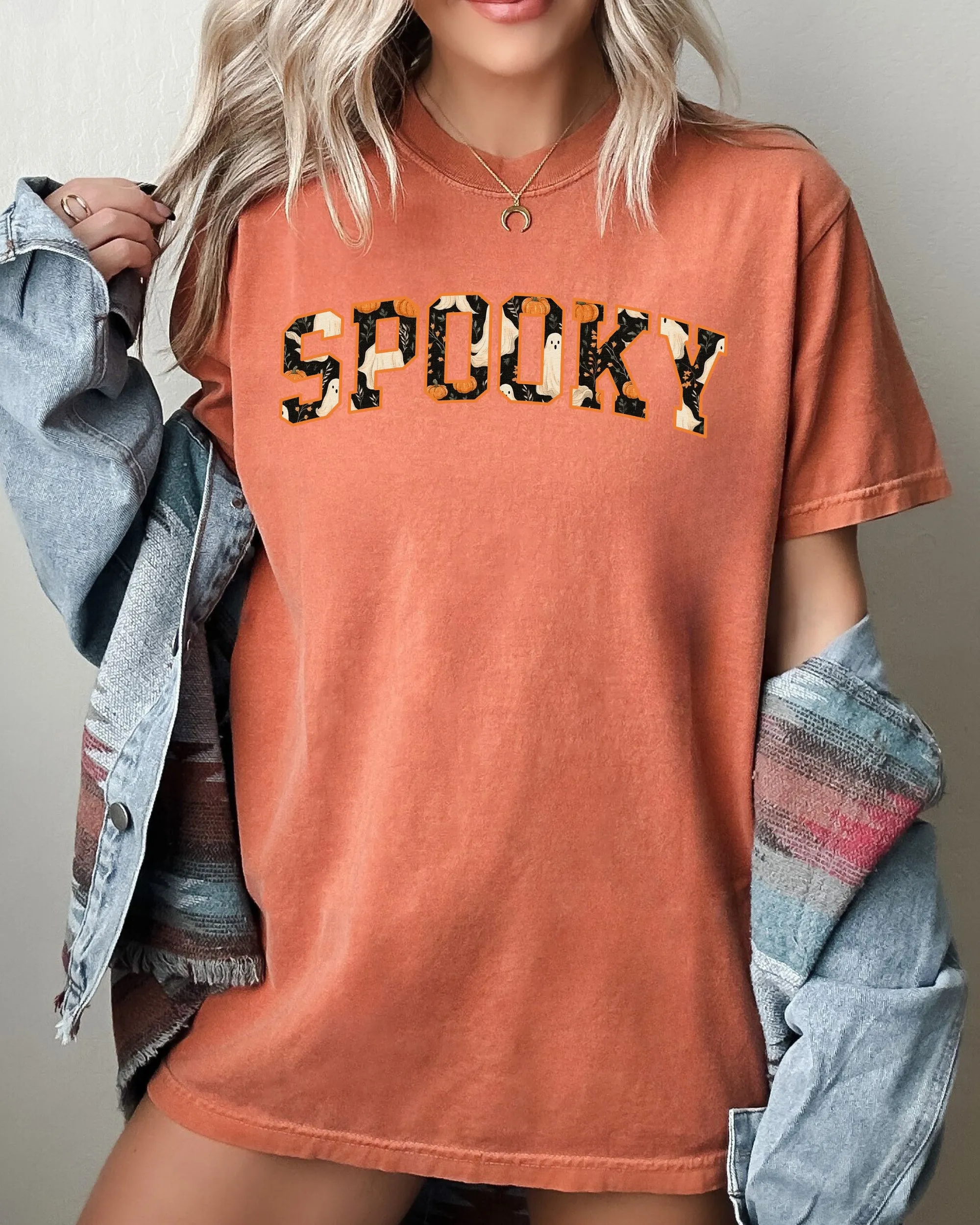 Spooky, Skeleton, Ghost, Witch, Skull, Spooky, Aesthetic, Meme, Halloween, Costume, Tshirt Comfort Colors T-Shirt sold by Refinery Number One