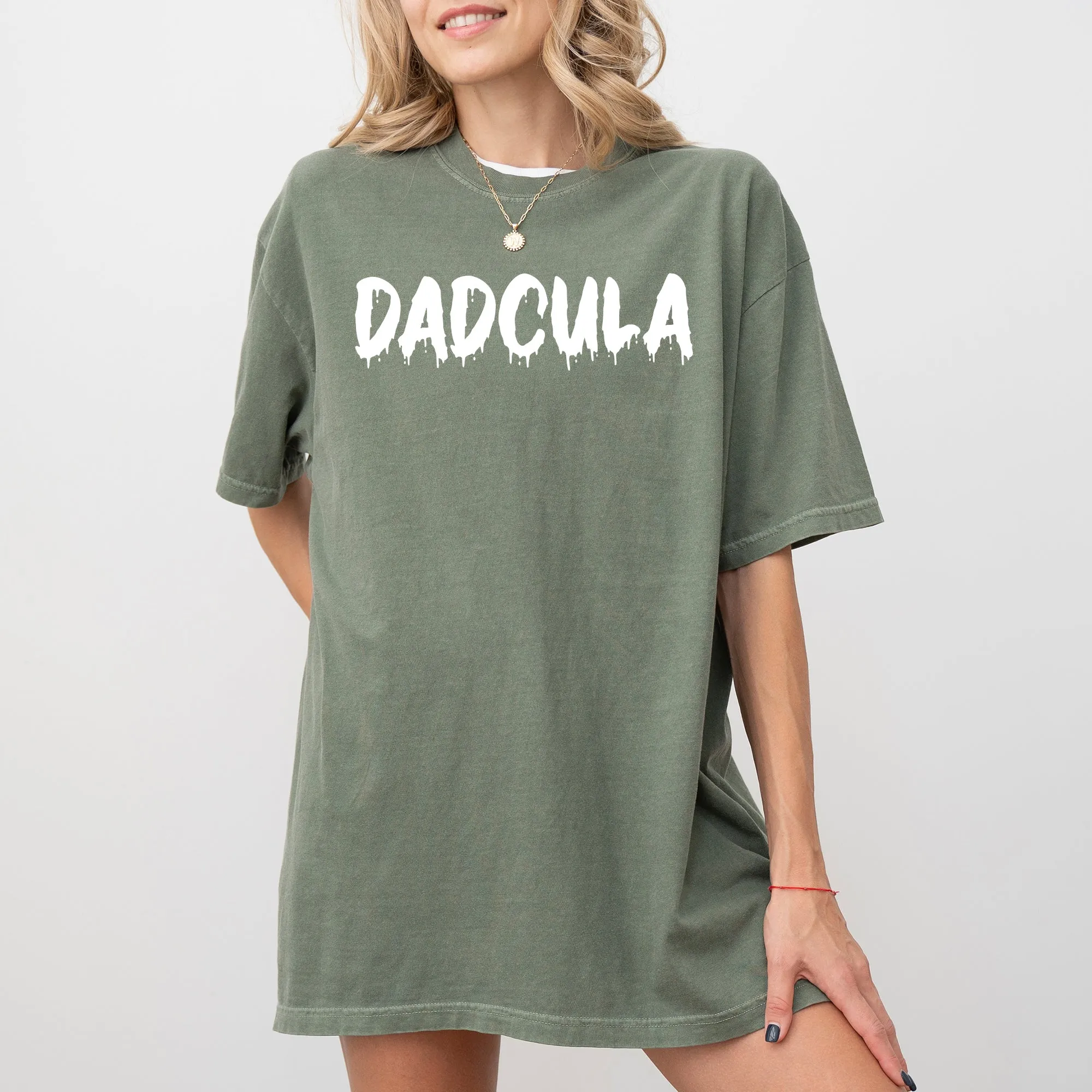 Dadcula, Spooky, Bat, Ghost, Witch, Skull, Aesthetic, Meme, Halloween, Costume, Tshirt Comfort Colors T-Shirt sold by Refinery Number One product image thumbnail 5