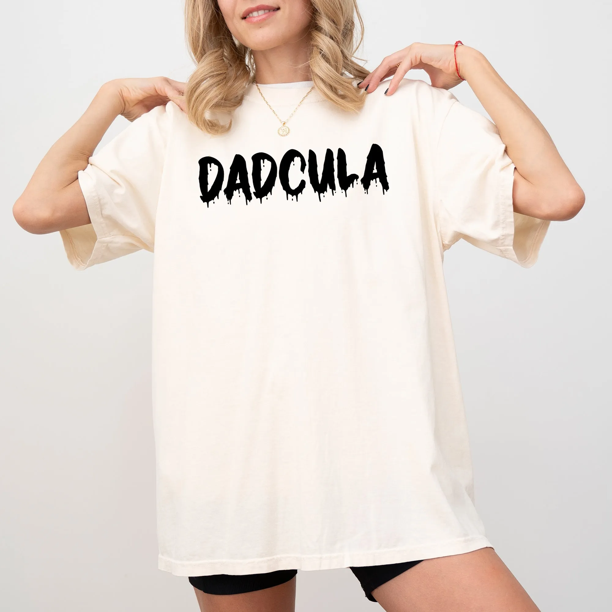 Dadcula, Spooky, Bat, Ghost, Witch, Skull, Aesthetic, Meme, Halloween, Costume, Tshirt Comfort Colors T-Shirt sold by Refinery Number One product image thumbnail 3
