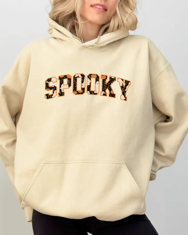 Spooky, Skeleton, Ghost, Witch, Skull, Spooky, Aesthetic, Meme, Halloween, Costume, Hoodie, Hooded Sweatshirt sold by Refinery Number One