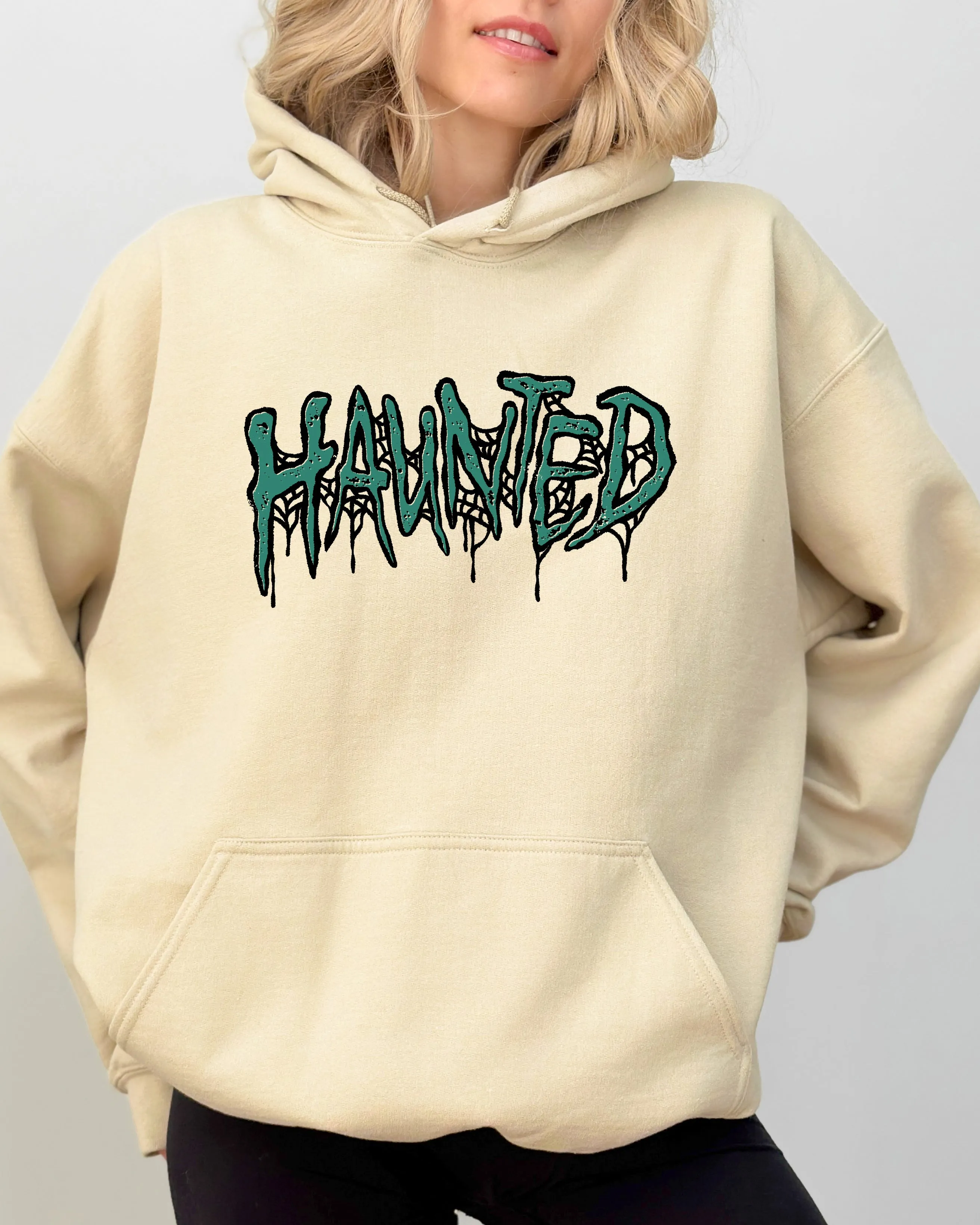 Haunted Skeleton Ghost Western Witch Skull Meme Halloween Costume Nightfall Series Hoodie sold by Refinery Number One product image thumbnail 3