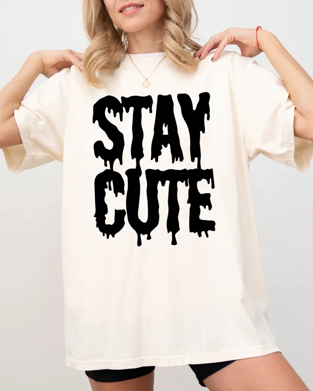 Stay Cute, Spooky, Creepy, Halloween Shirt Comfort Colors T-Shirt sold by Refinery Number One