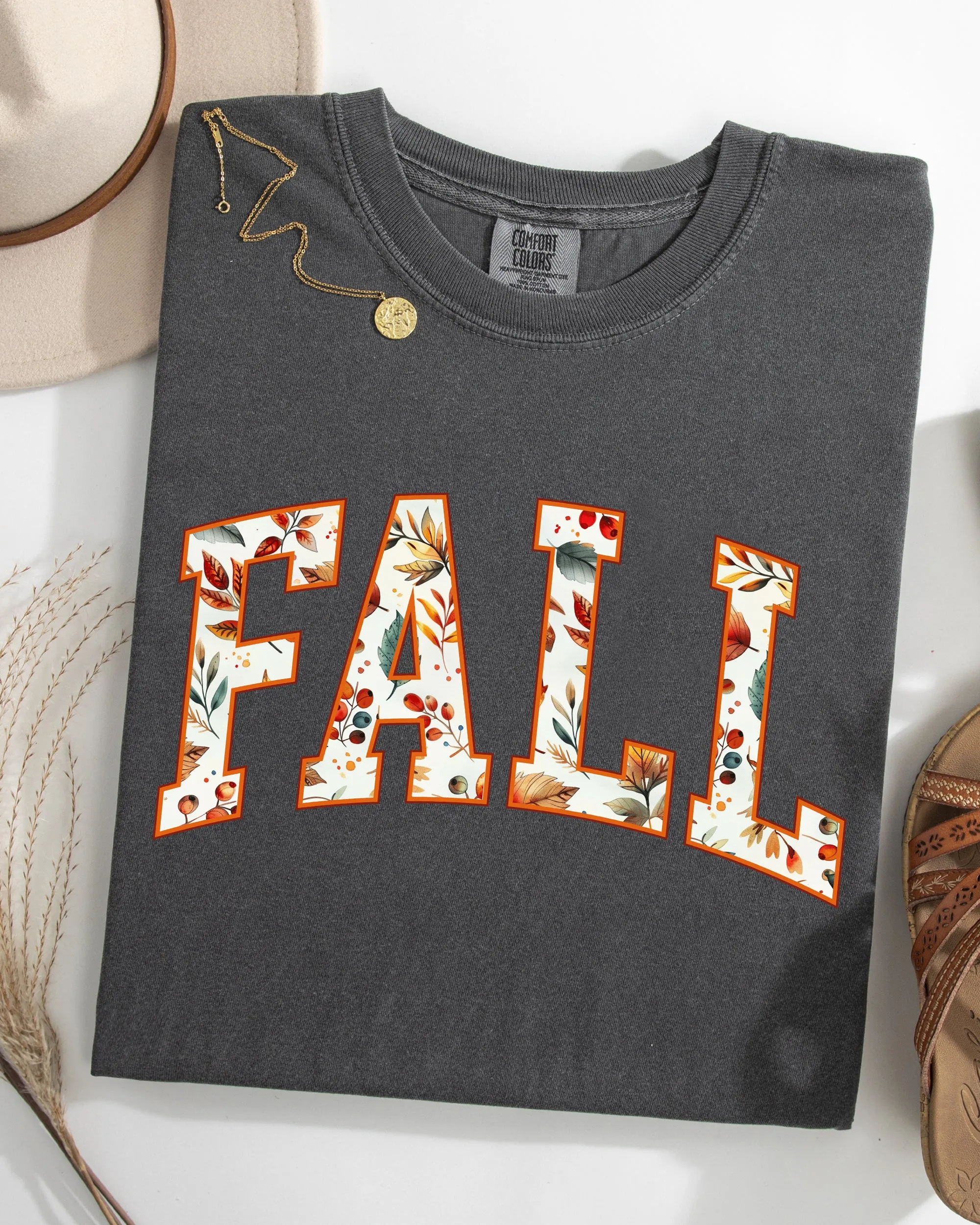 Fall, Varsity, Autumn, Collegiate, Retro, Vintage, Halloween Shirt Comfort Colors T-Shirt sold by Refinery Number One product image thumbnail 2