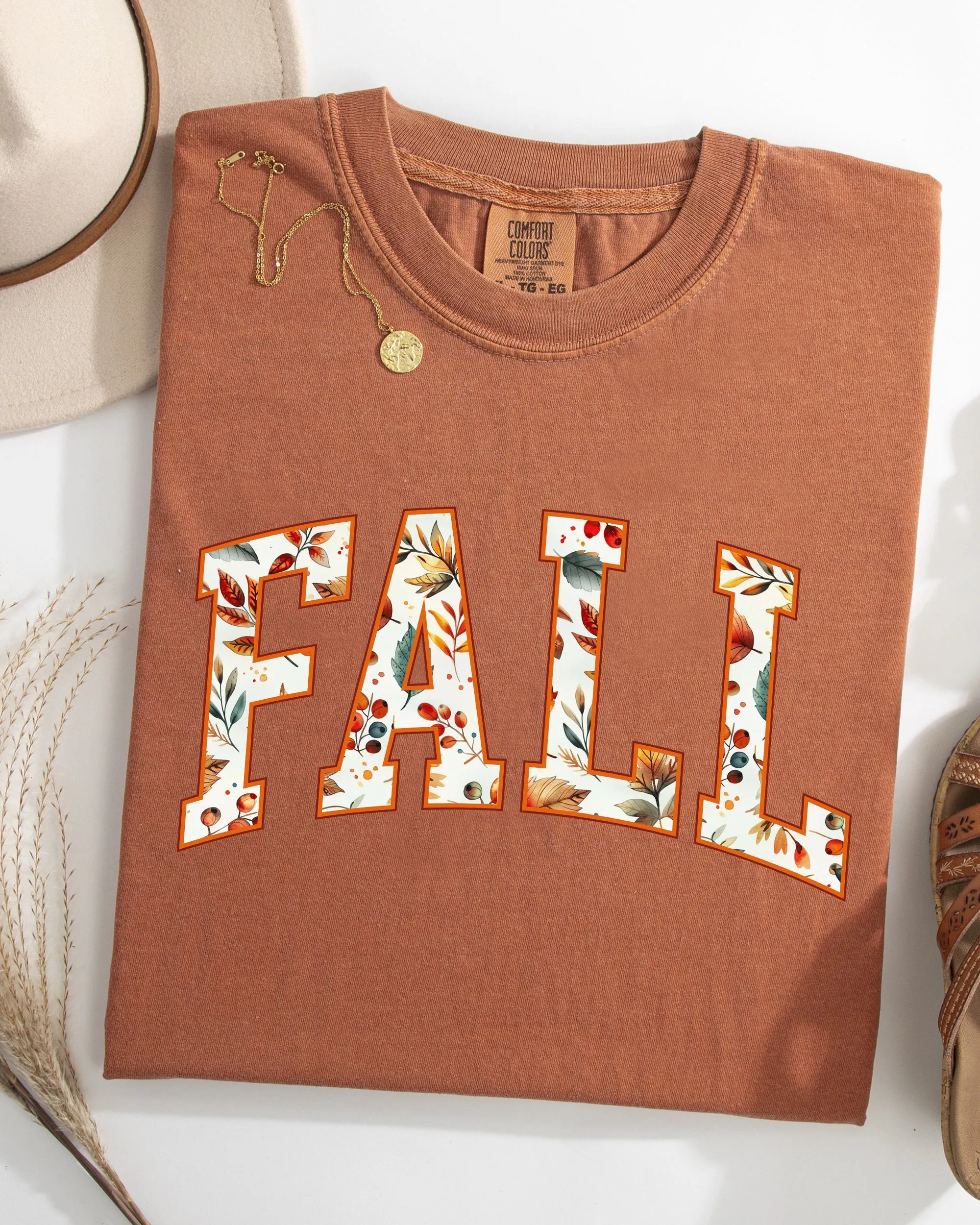 Fall, Varsity, Autumn, Collegiate, Retro, Vintage, Halloween Shirt Comfort Colors T-Shirt sold by Refinery Number One product image thumbnail 3