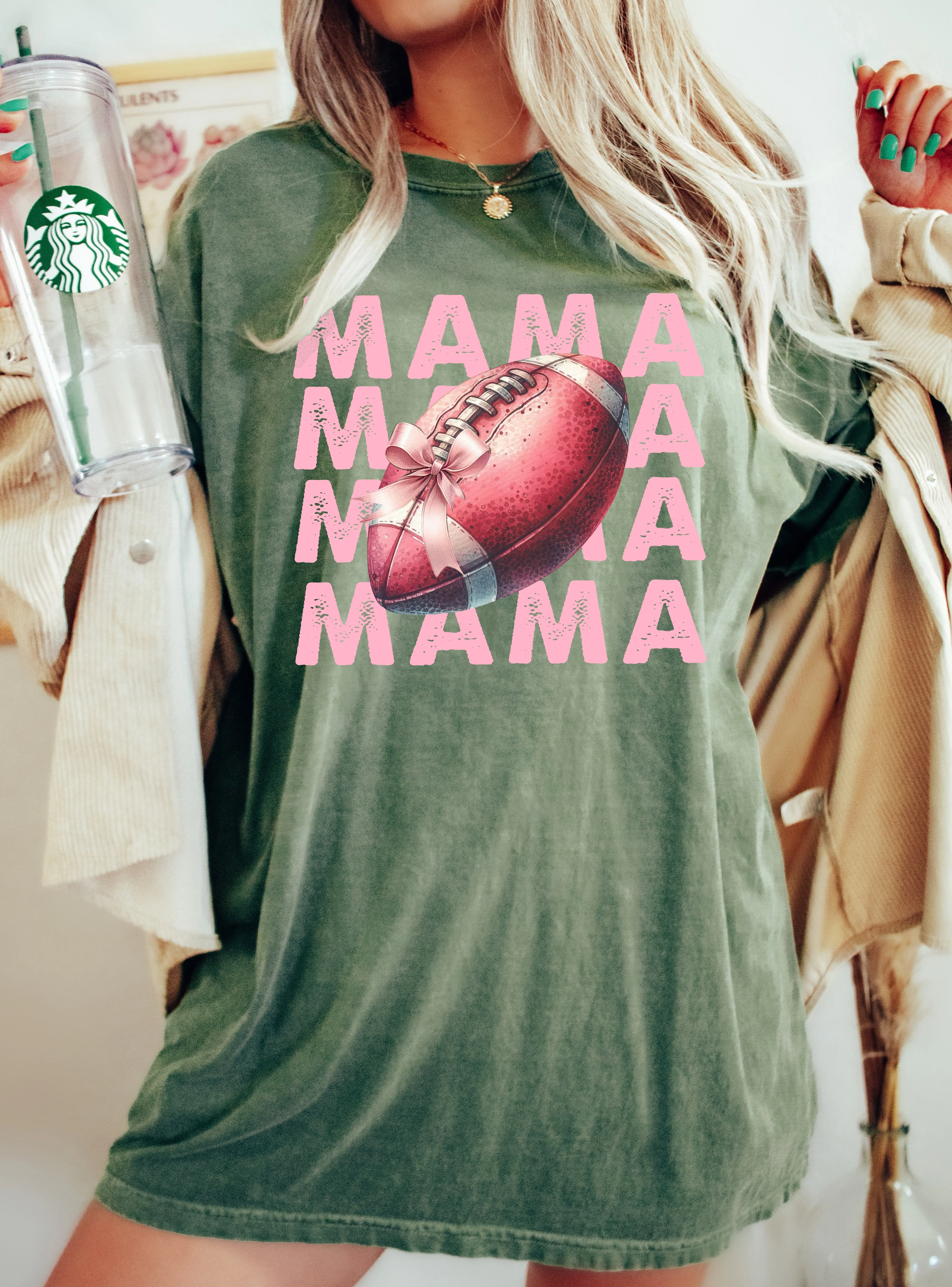 Mama, Football, Vintage, Ghost, Western, Witch, Aesthetic, Meme, Halloween, Costume, Tshirt Comfort Colors T-Shirt sold by Refinery Number One product image thumbnail 5
