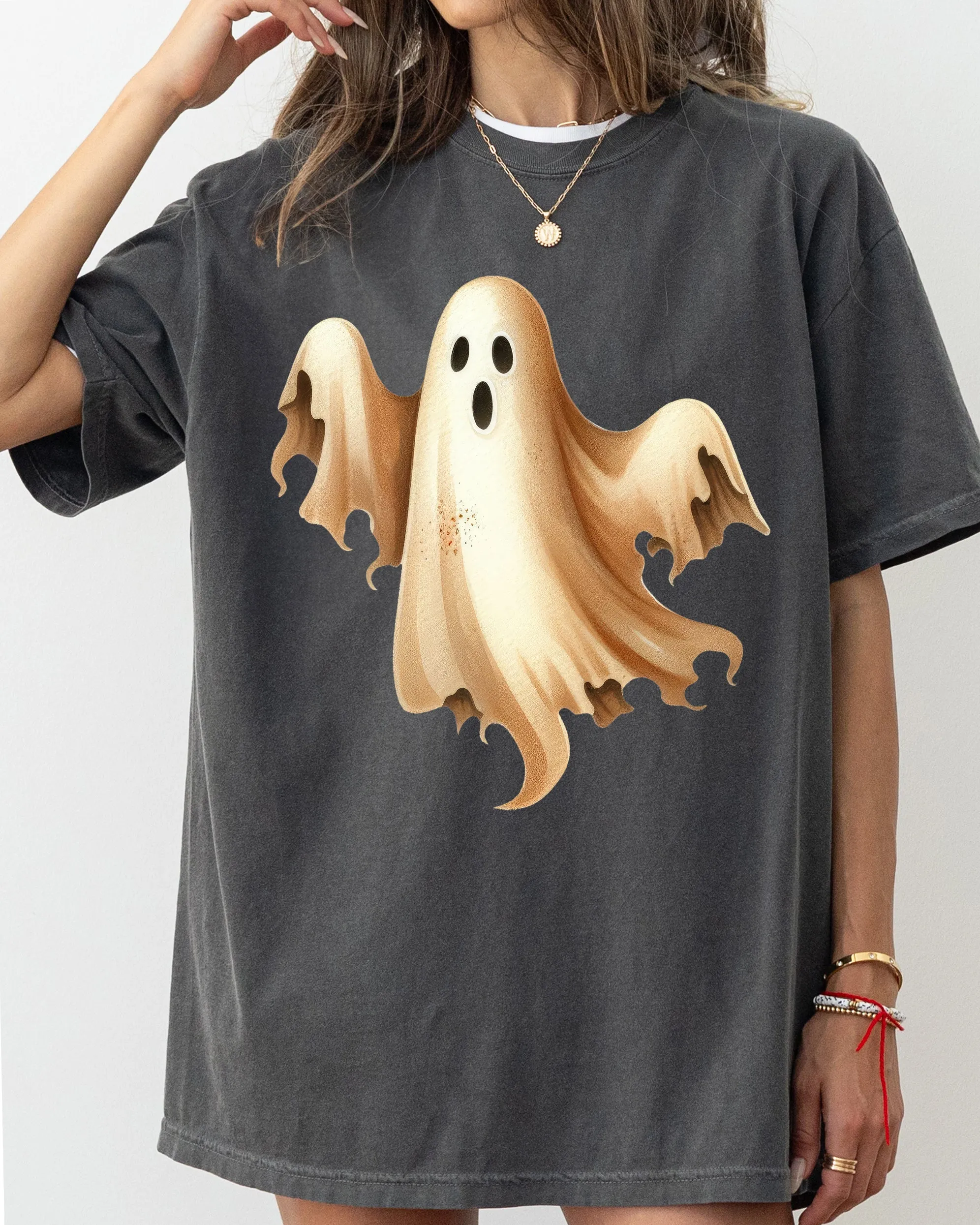 Ghost, Vintage, Western, Witch, Aesthetic, Meme, Halloween, Costume, Tshirt Comfort Colors T-Shirt sold by Refinery Number One