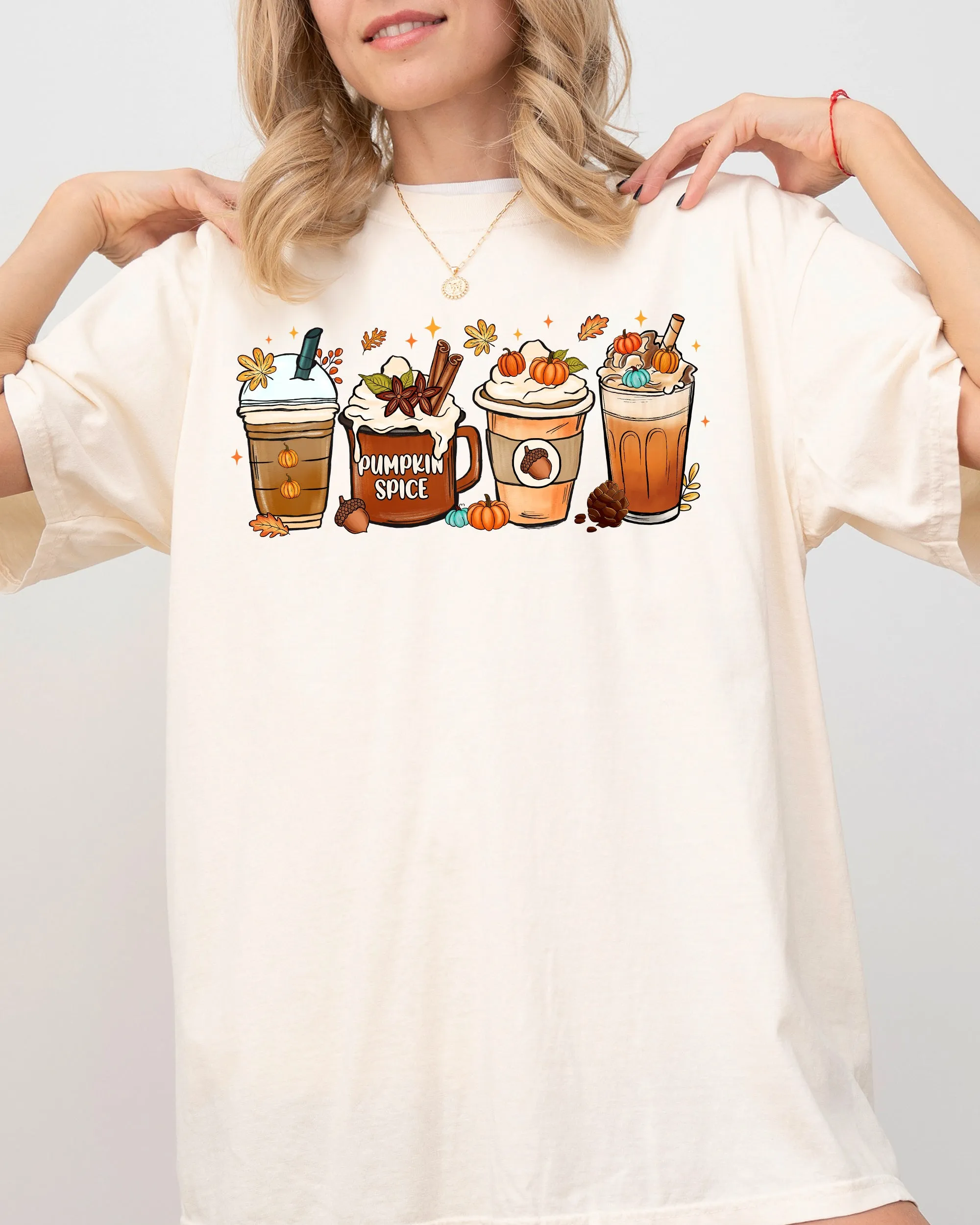 Coffee Lover, Pumpkin Spice, Fall, Western, Witch, Aesthetic, Meme, Halloween, Costume, Tshirt Comfort Colors T-Shirt sold by Refinery Number One product image thumbnail 5