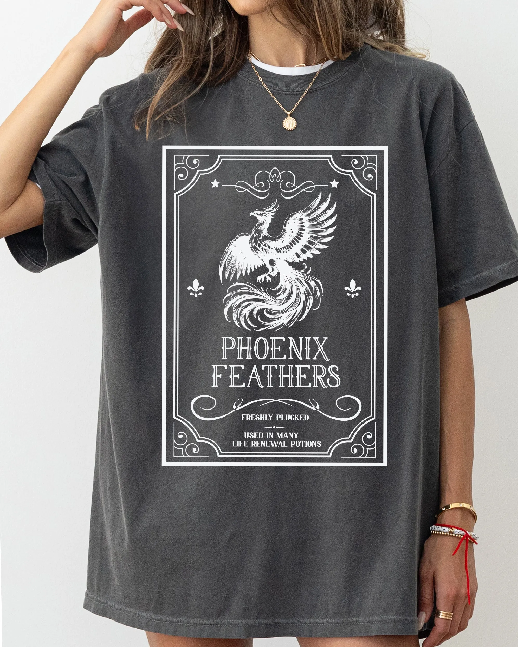 Phoenix Feathers, Vintage, Western, Witch, Aesthetic, Meme, Halloween, Costume, Tshirt Comfort Colors T-Shirt sold by Refinery Number One
