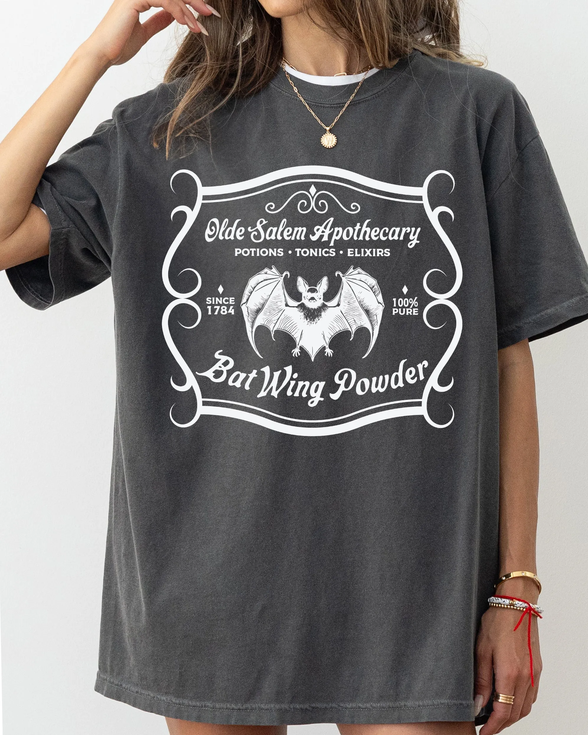 Olde Salem Apothecary, Vintage, Western, Witch, Aesthetic, Meme, Halloween, Costume, Tshirt Comfort Colors T-Shirt sold by Refinery Number One product image thumbnail 2