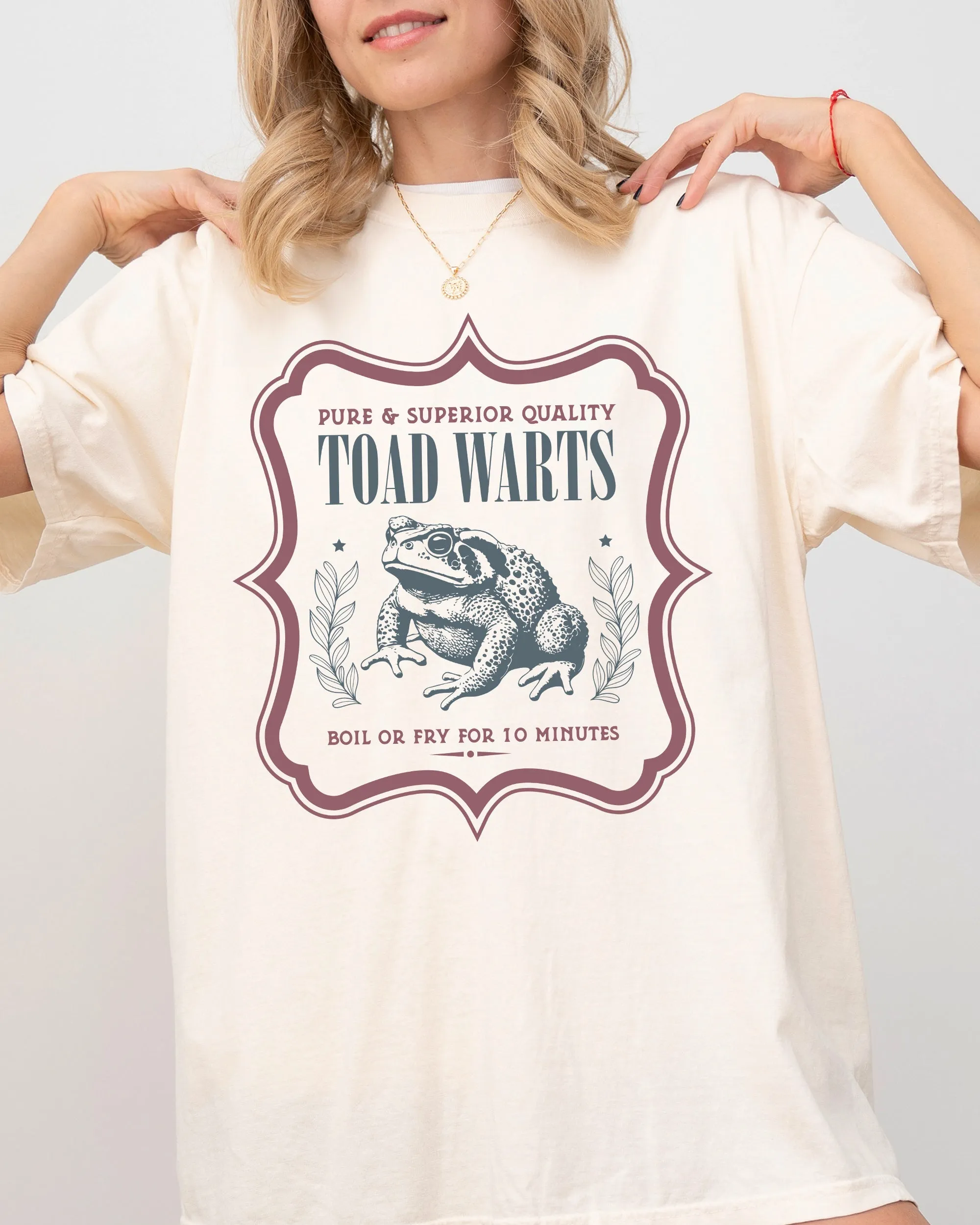 Toad, Vintage, Western, Witch, Aesthetic, Meme, Halloween, Costume, Tshirt Comfort Colors T-Shirt sold by Refinery Number One product image thumbnail 4