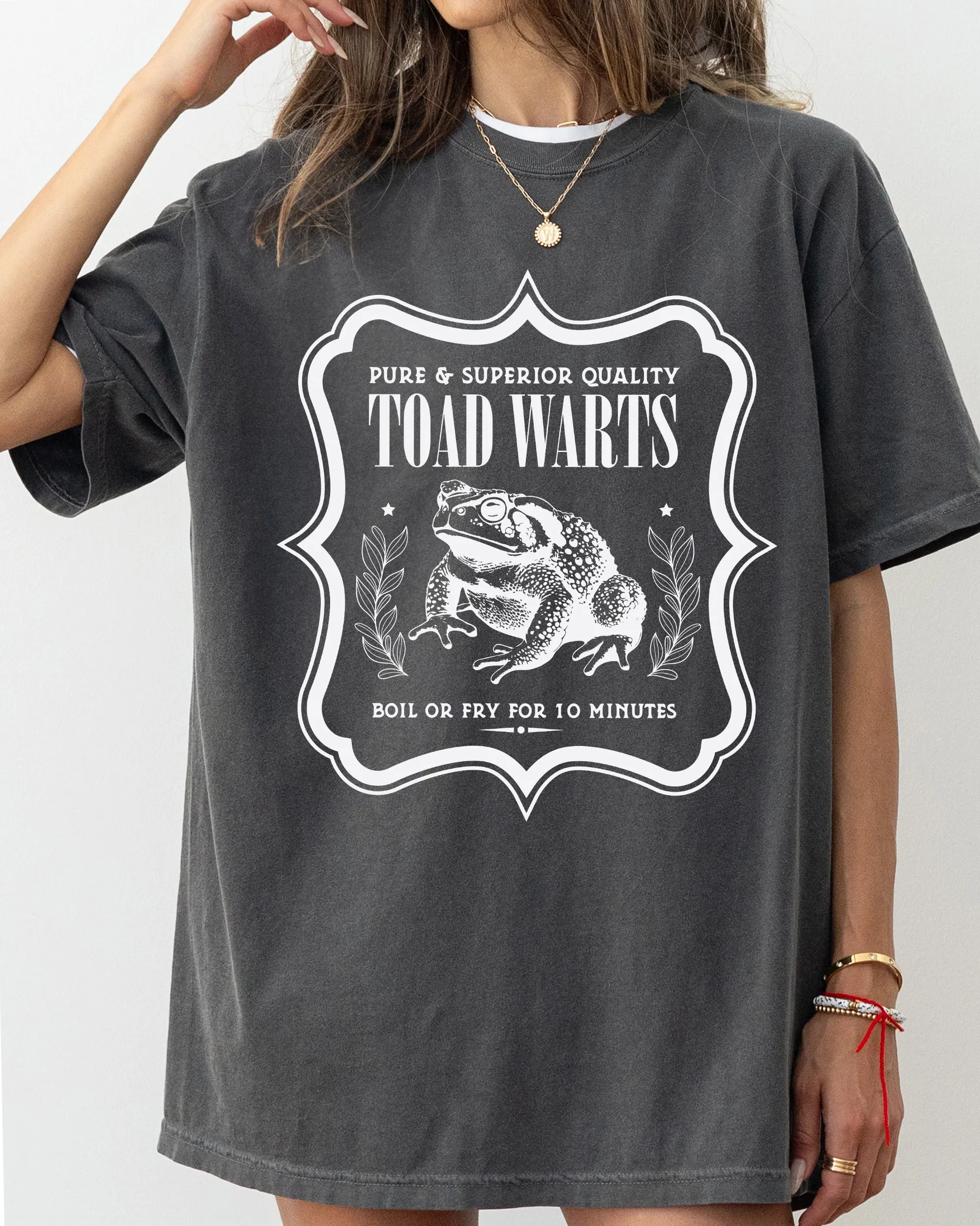 Toad, Vintage, Western, Witch, Aesthetic, Meme, Halloween, Costume, Tshirt Comfort Colors T-Shirt sold by Refinery Number One product image thumbnail 3