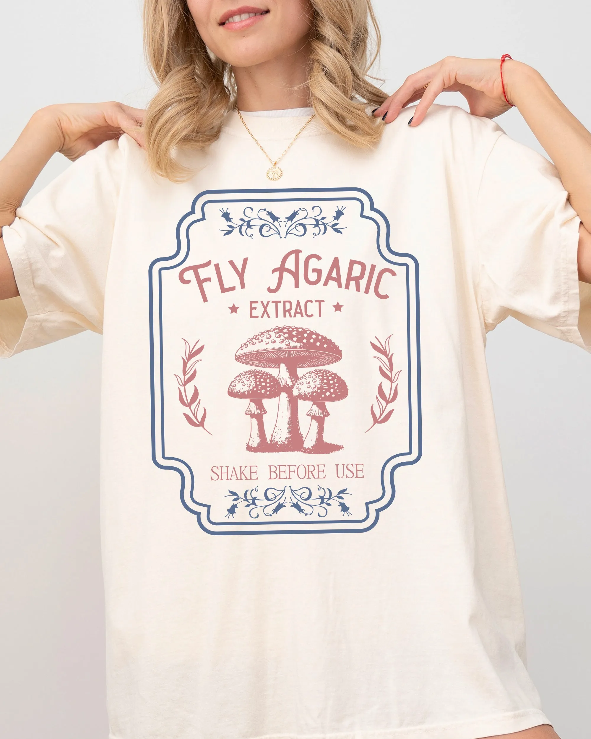 Fly Agaric, Mushroom, Vintage, Western, Witch, Aesthetic, Meme, Halloween, Costume, Tshirt Comfort Colors T-Shirt sold by Refinery Number One product image thumbnail 2