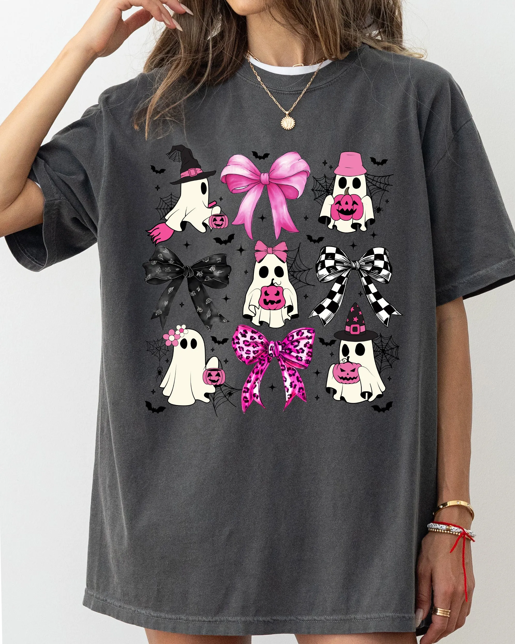 Coquette, Bow, Cowboy Ghost, Vintage, Western, Witch, Aesthetic, Meme, Halloween, Costume, Tshirt Comfort Colors T-Shirt sold by Refinery Number One product image thumbnail 2