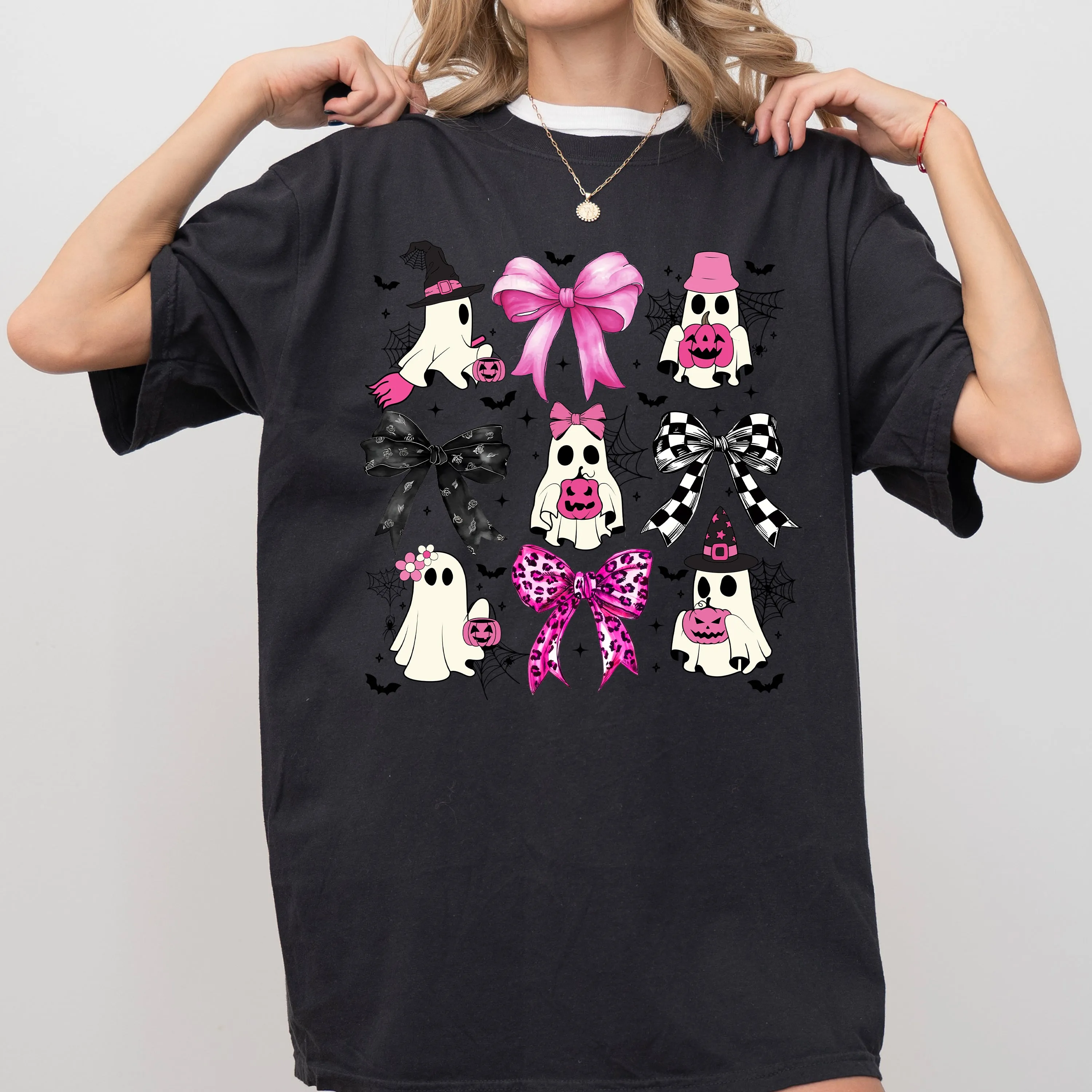 Coquette, Bow, Cowboy Ghost, Vintage, Western, Witch, Aesthetic, Meme, Halloween, Costume, Tshirt Comfort Colors T-Shirt sold by Refinery Number One product image thumbnail 4