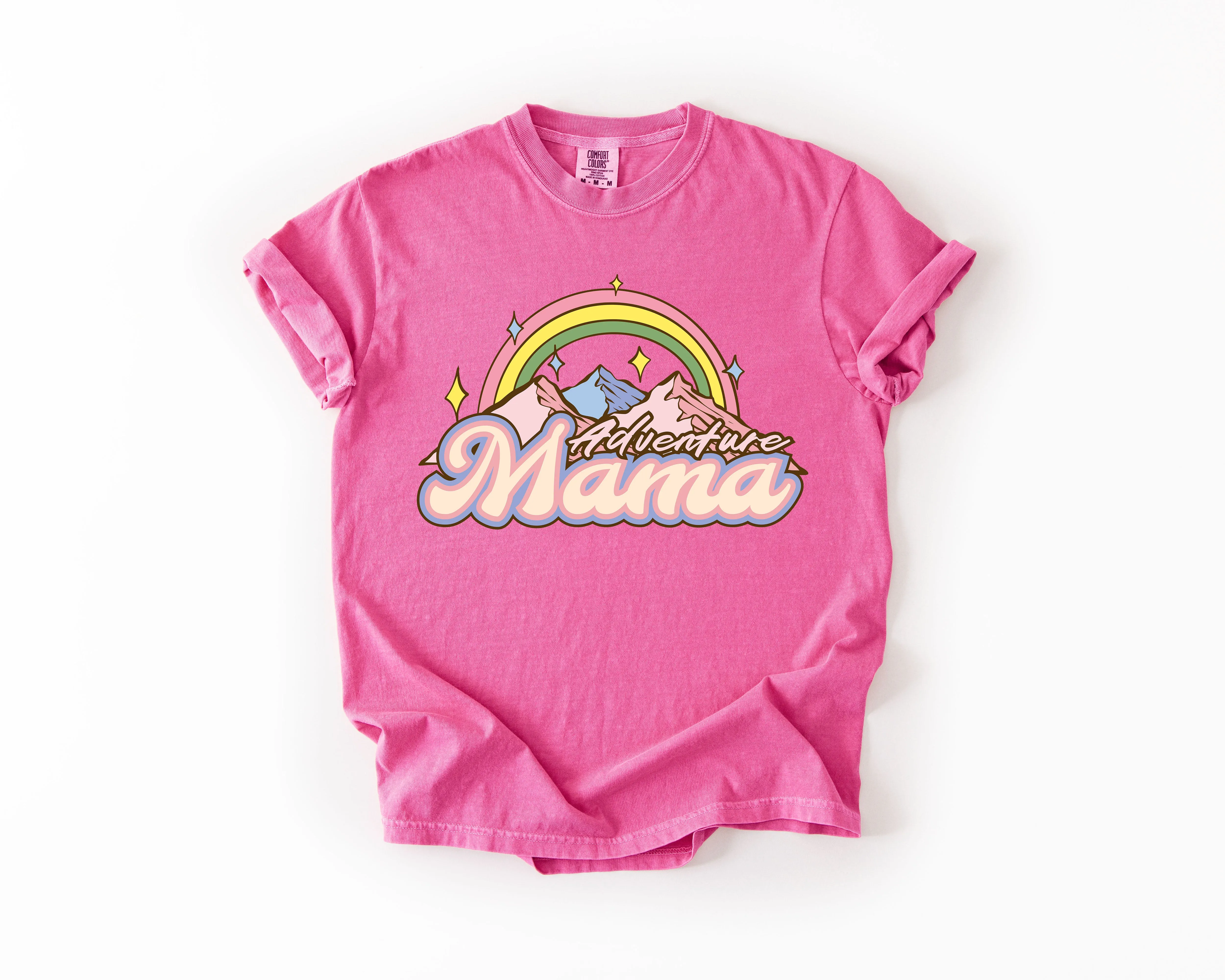 Adventure Mama, Camping, Outdoor, Nature, Travel, Comfort Colors T-Shirt sold by Refinery Number One product image thumbnail 5