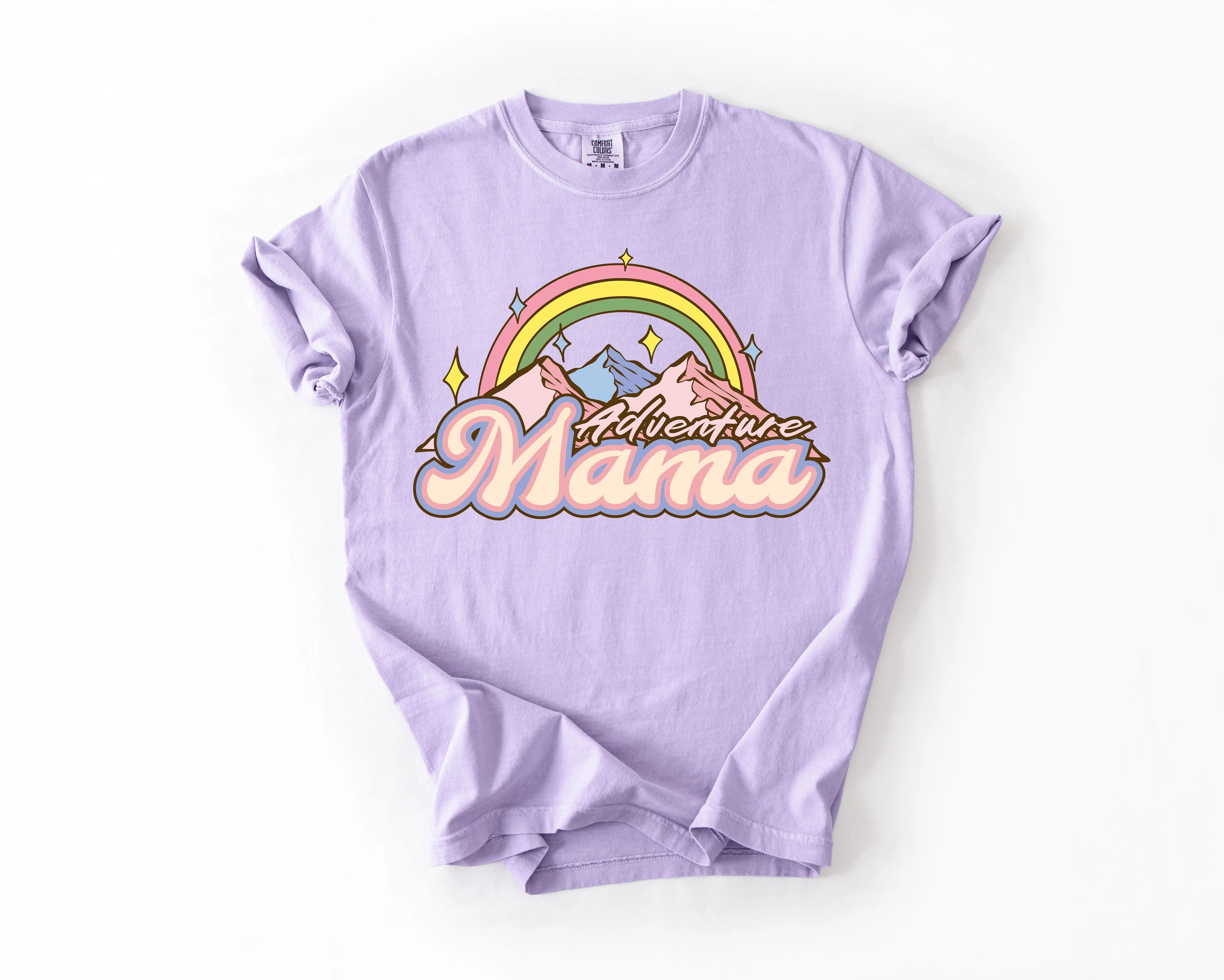 Adventure Mama, Camping, Outdoor, Nature, Travel, Comfort Colors T-Shirt sold by Refinery Number One product image thumbnail 2
