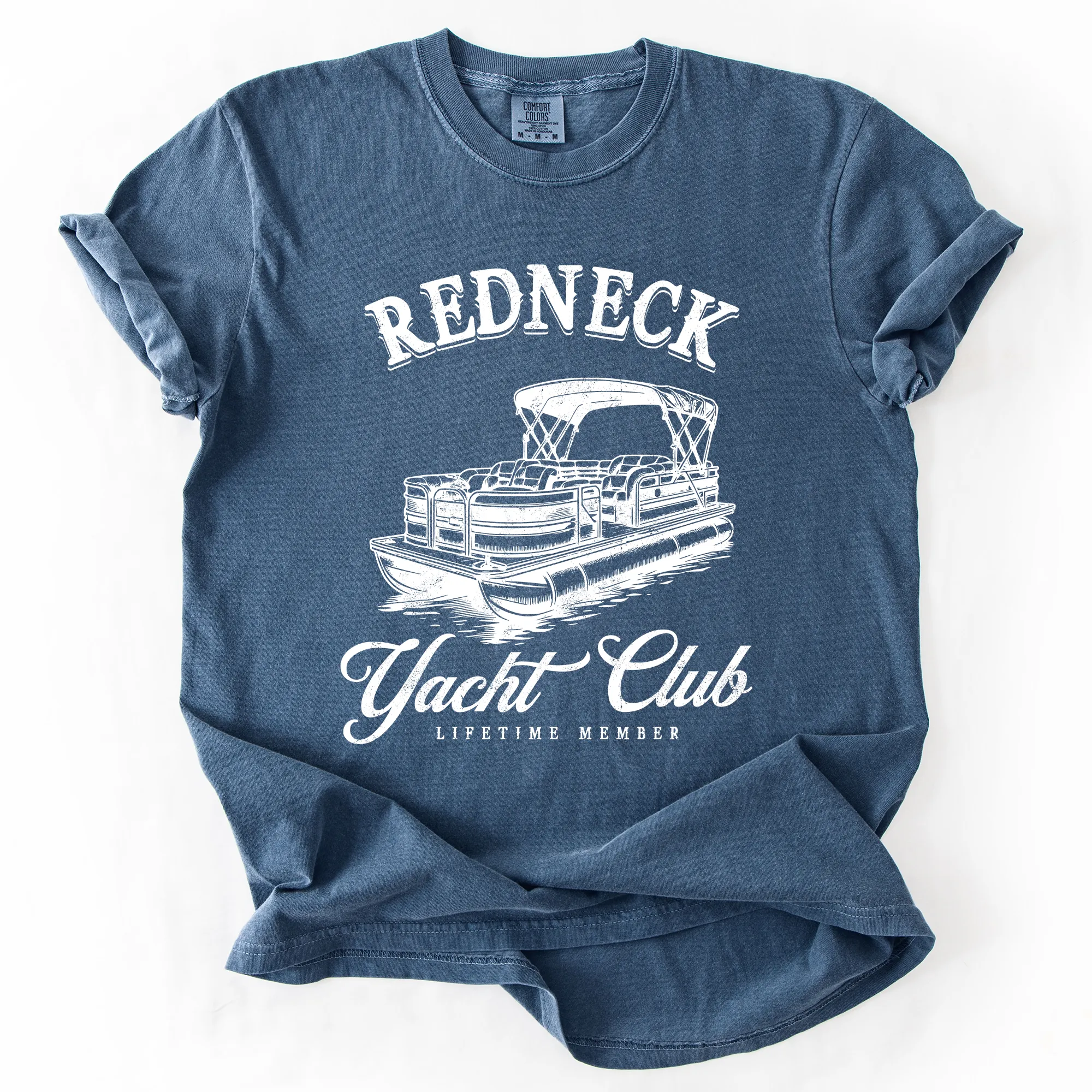 Redneck Yacht Club, Funny, Summer, Beach, Hot Girl Summer, Sunshine, Comfort Colors T-Shirt sold by Refinery Number One product image thumbnail 3