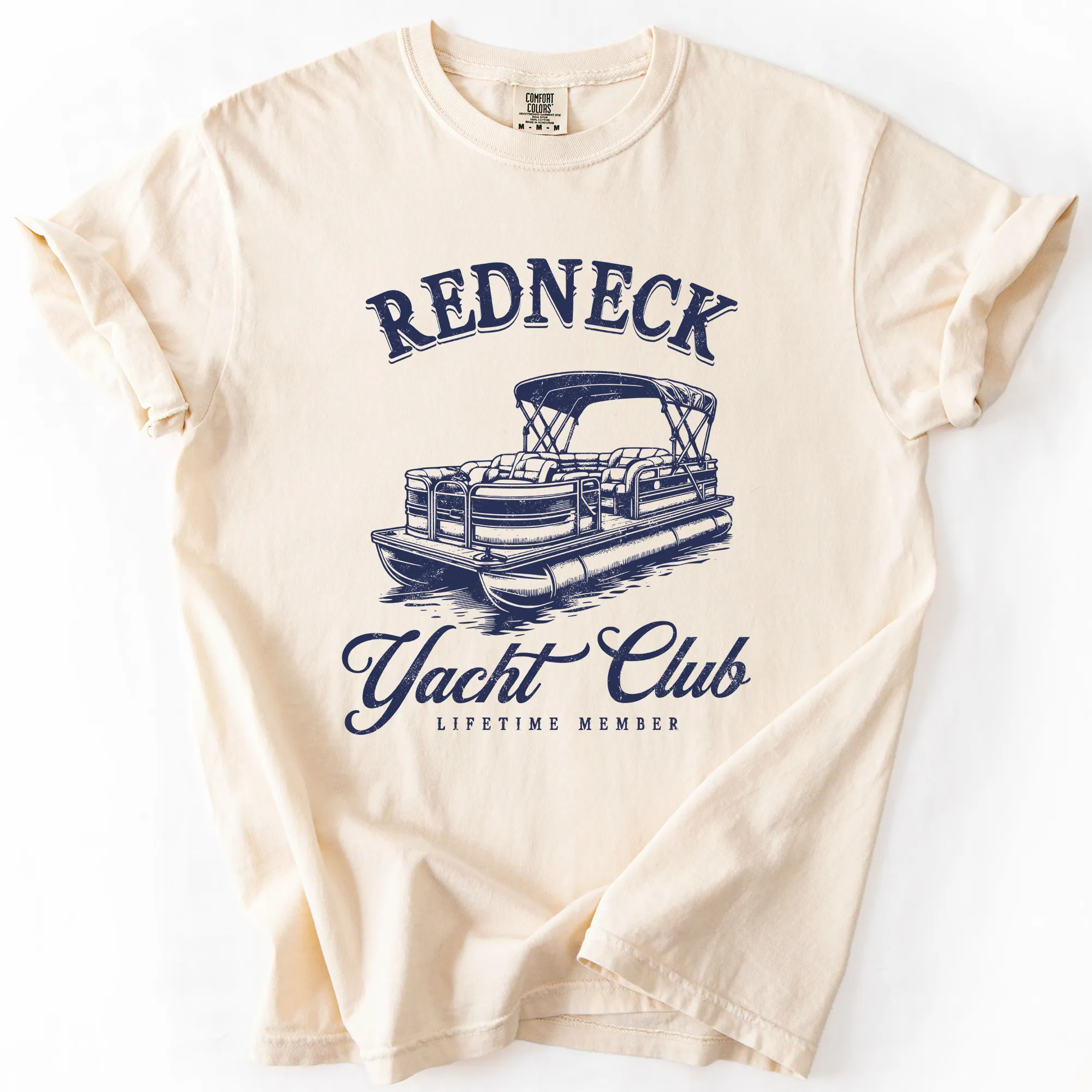 Redneck Yacht Club, Funny, Summer, Beach, Hot Girl Summer, Sunshine, Comfort Colors T-Shirt sold by Refinery Number One product image thumbnail 2