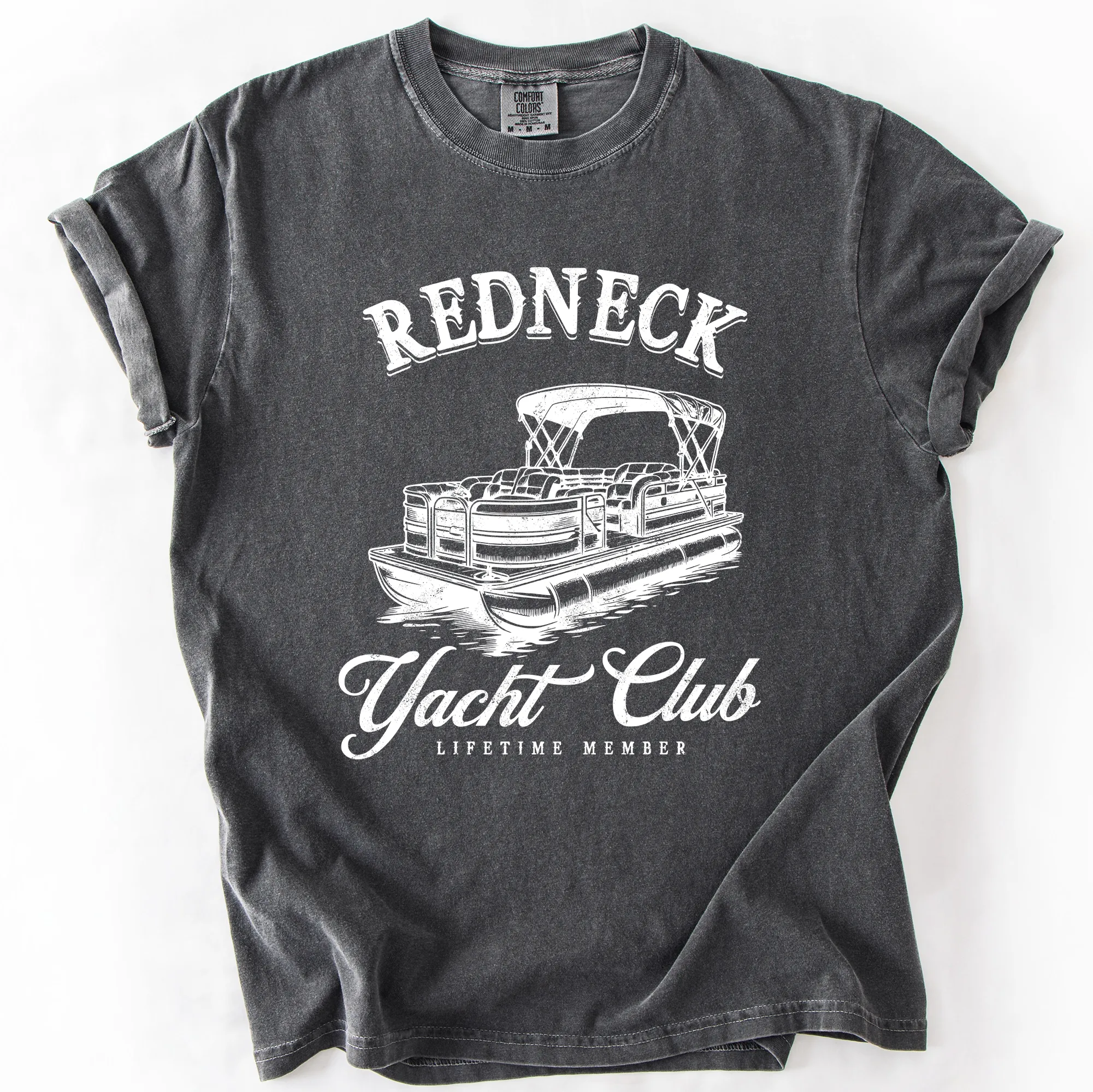 Redneck Yacht Club, Funny, Summer, Beach, Hot Girl Summer, Sunshine, Comfort Colors T-Shirt sold by Refinery Number One product image thumbnail 4