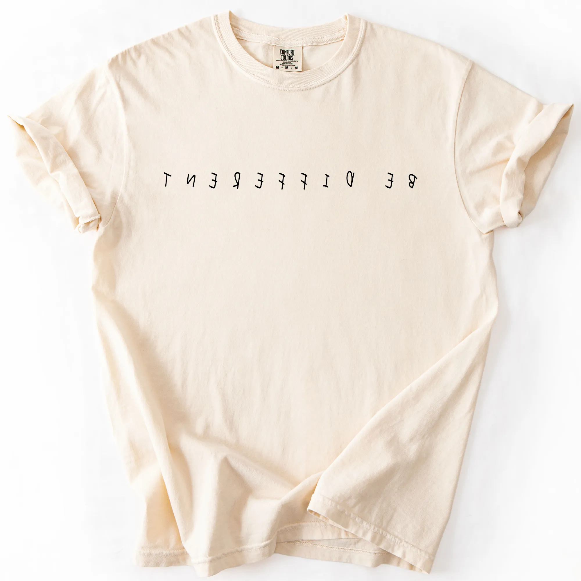 Be Different, Sassy, Sarcastic, Minimalist, Funny, Comfort Colors T-Shirt sold by Refinery Number One product image thumbnail 2