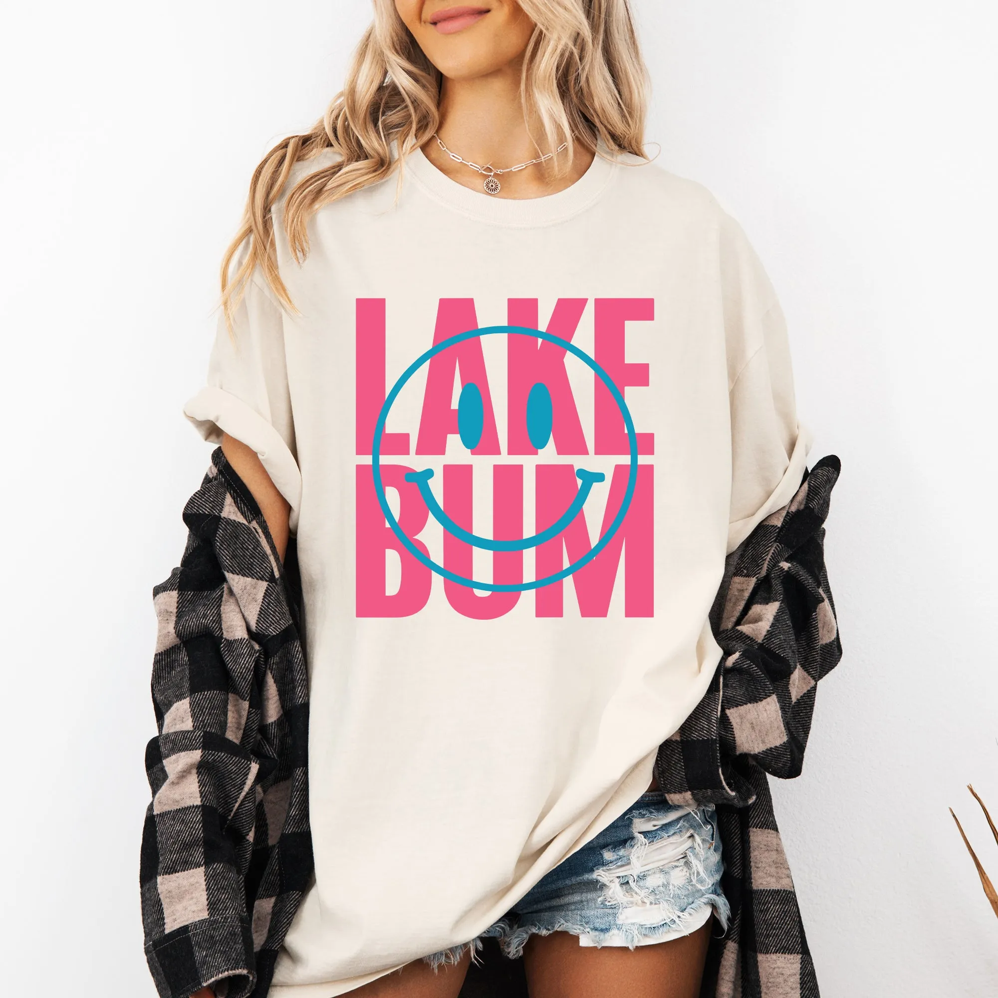 Lake Bum, Sun Rays, Lake Days, Boat, Summer, Comfort Colors T-Shirt sold by Refinery Number One product image thumbnail 2