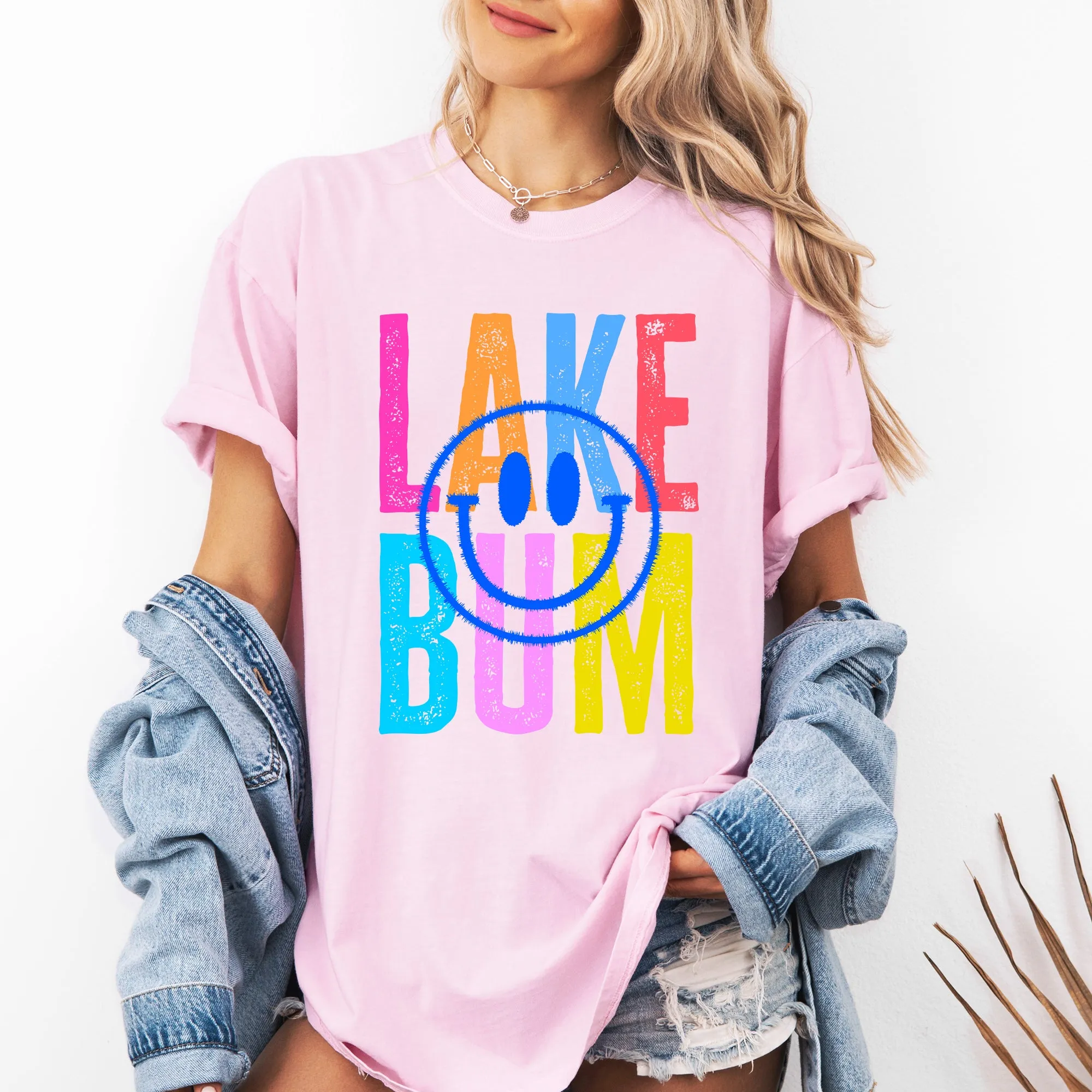 Lake Bum Summer Lake Life Retro Vintage Vibes By The Waterside Sunlit Memories Comfort Colors Tee sold by Refinery Number One product image thumbnail 4